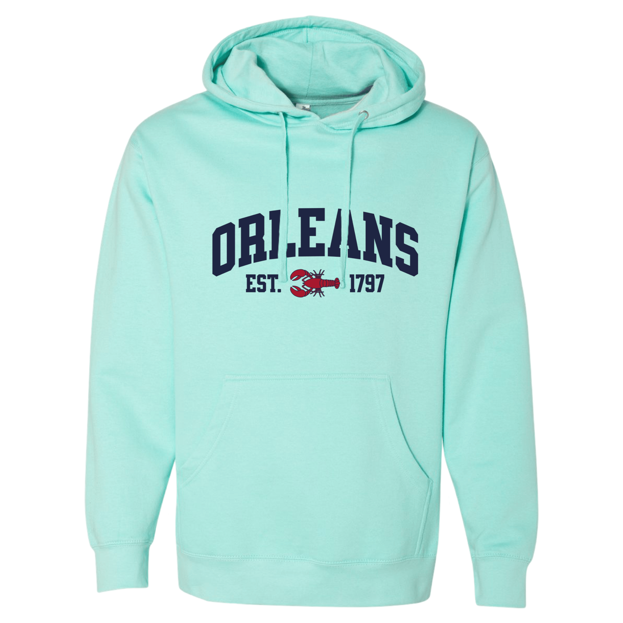 Cape Cod Clothing Company Orleans Lobster Midweight Fleece Hoodie