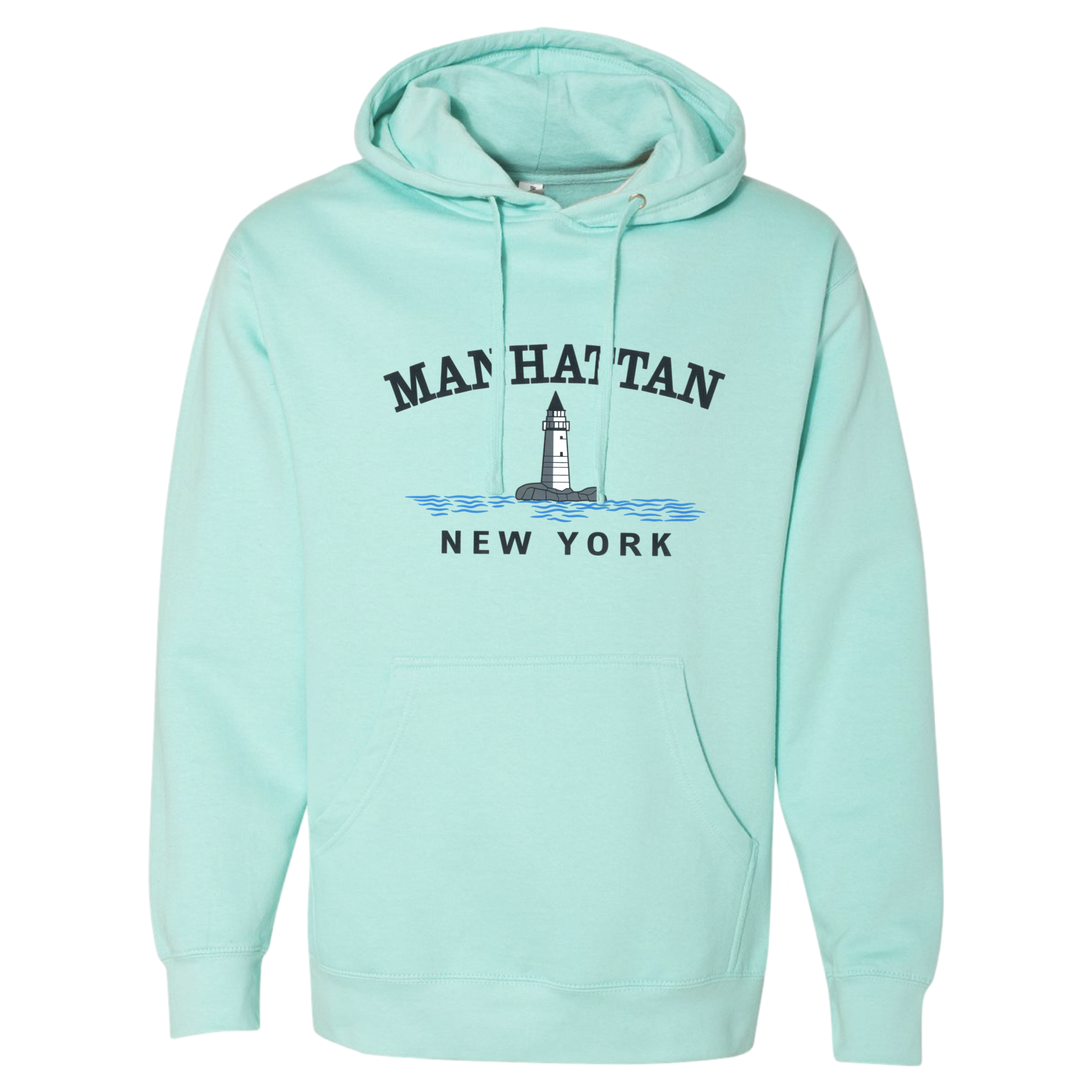 Manhattan Big Lighthouse Midweight Fleece Hoodie