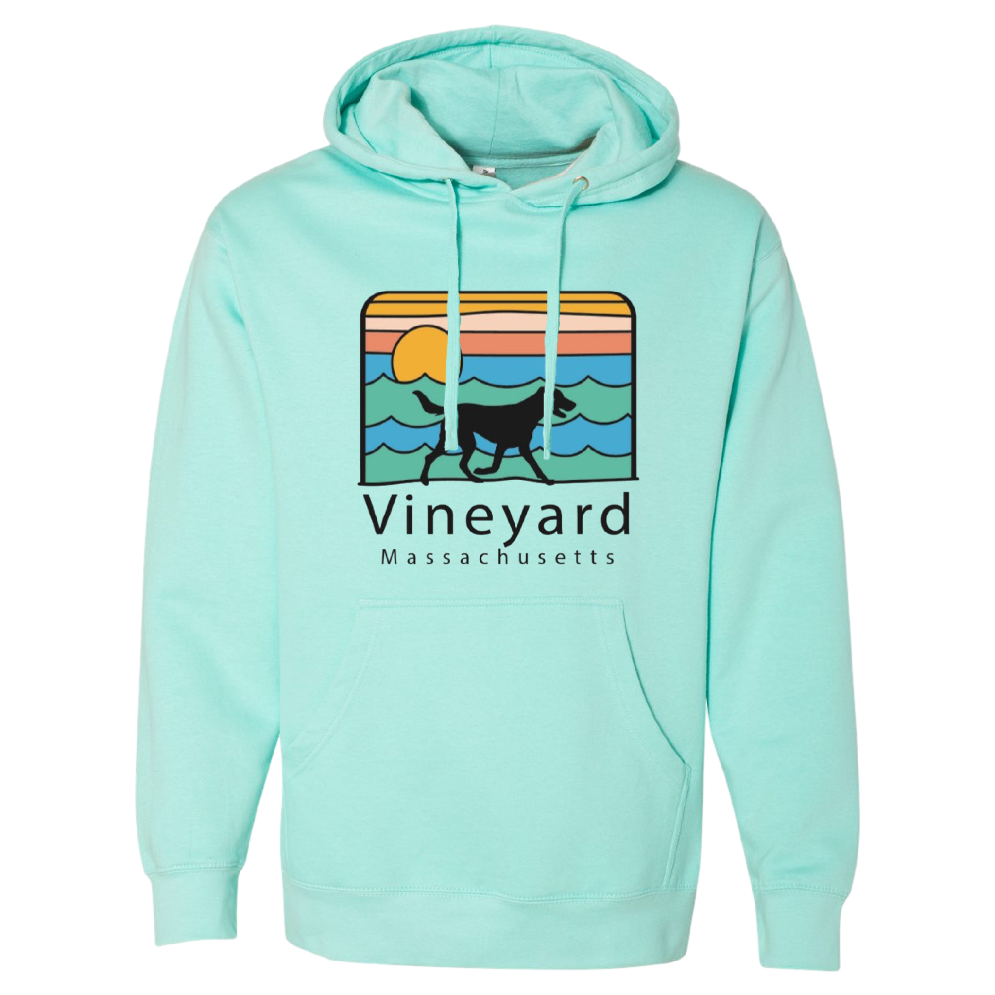 Vineyard Summer Dog Midweight Fleece Hoodie