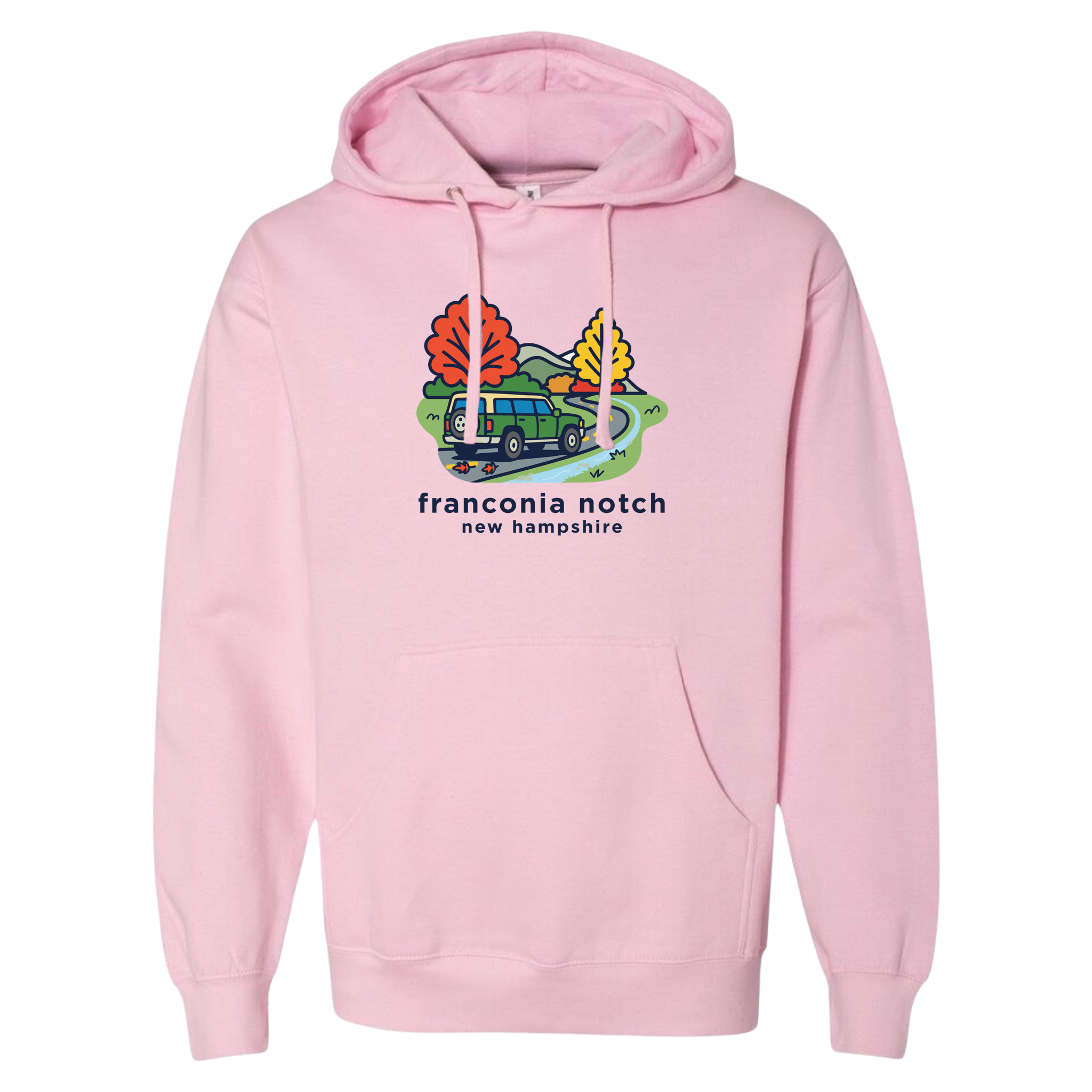 Franconia Notch Mountain Drive Midweight Fleece Hoodie