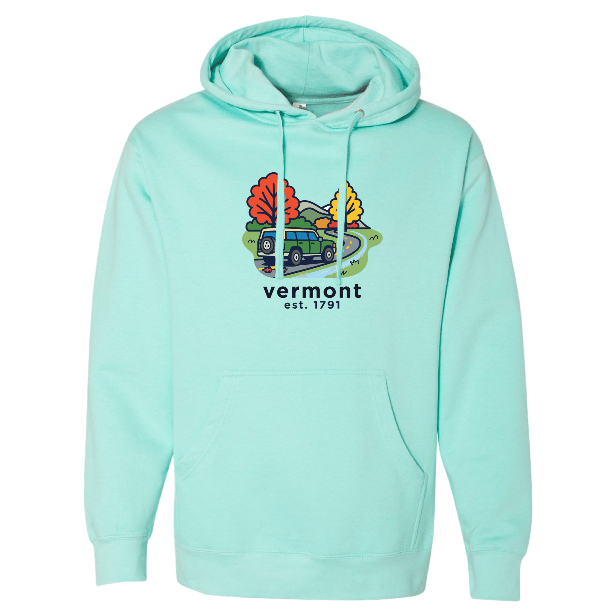 Cape Cod Clothing Company Vermont Mountain Drive Midweight Fleece Hoodie