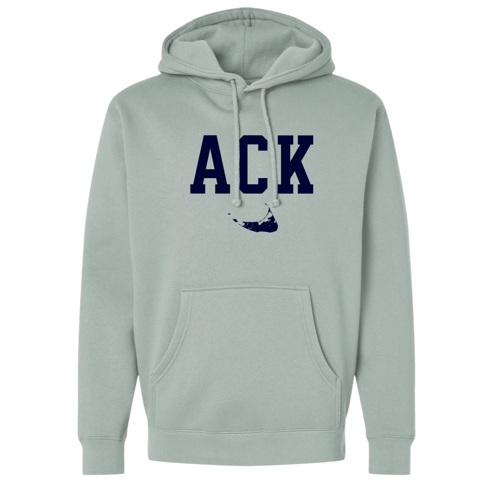 Cape Cod Clothing Company Nantucket ACK Midweight Fleece Hoodie