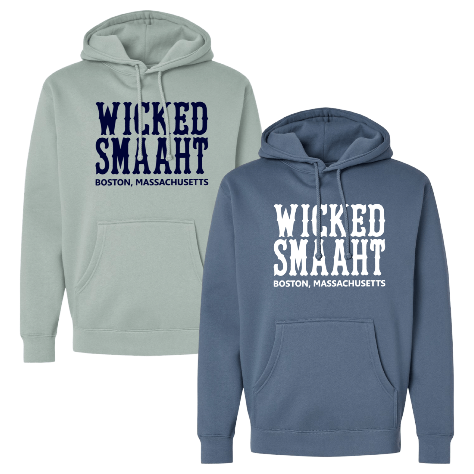 Cape Cod Clothing Company Boston Wicked Smaaht Midweight Fleece Hoodie
