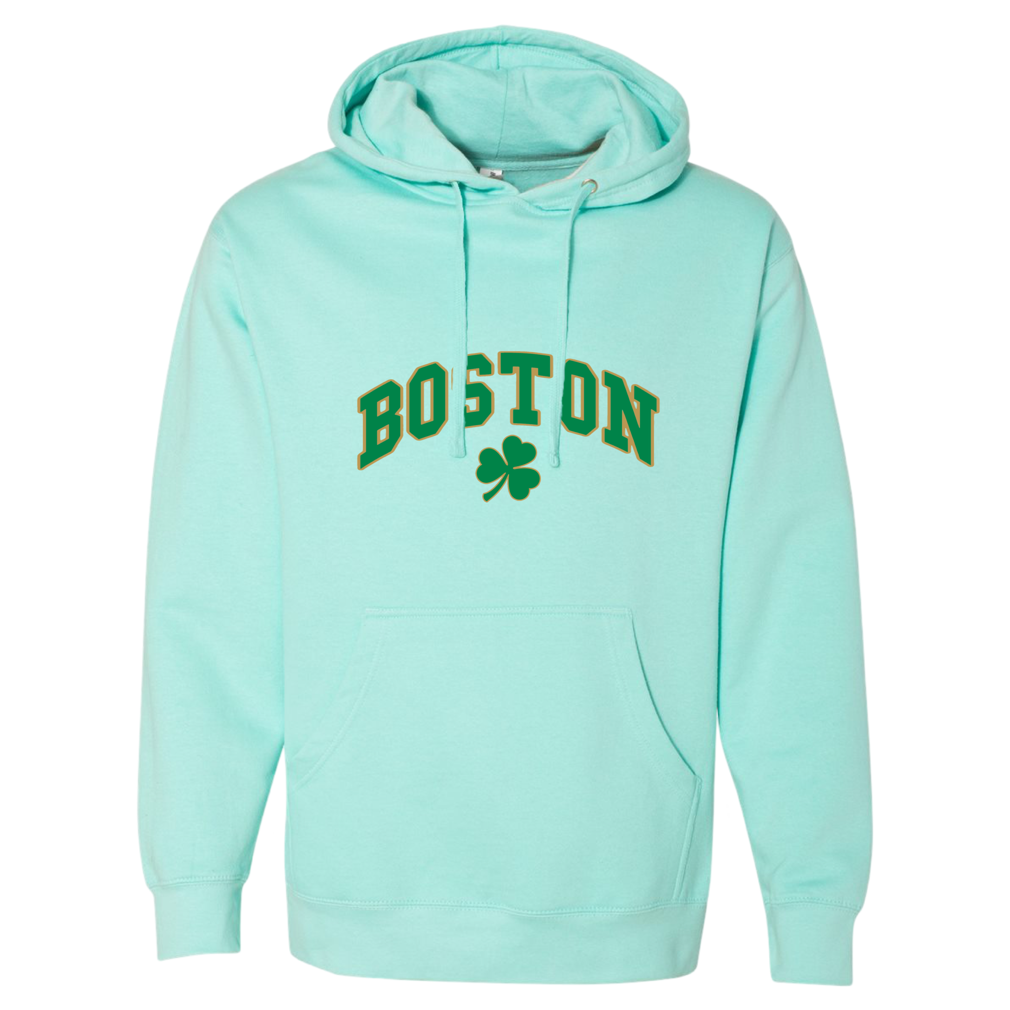 Boston Vintage Shamrock Midweight Fleece Hoodie