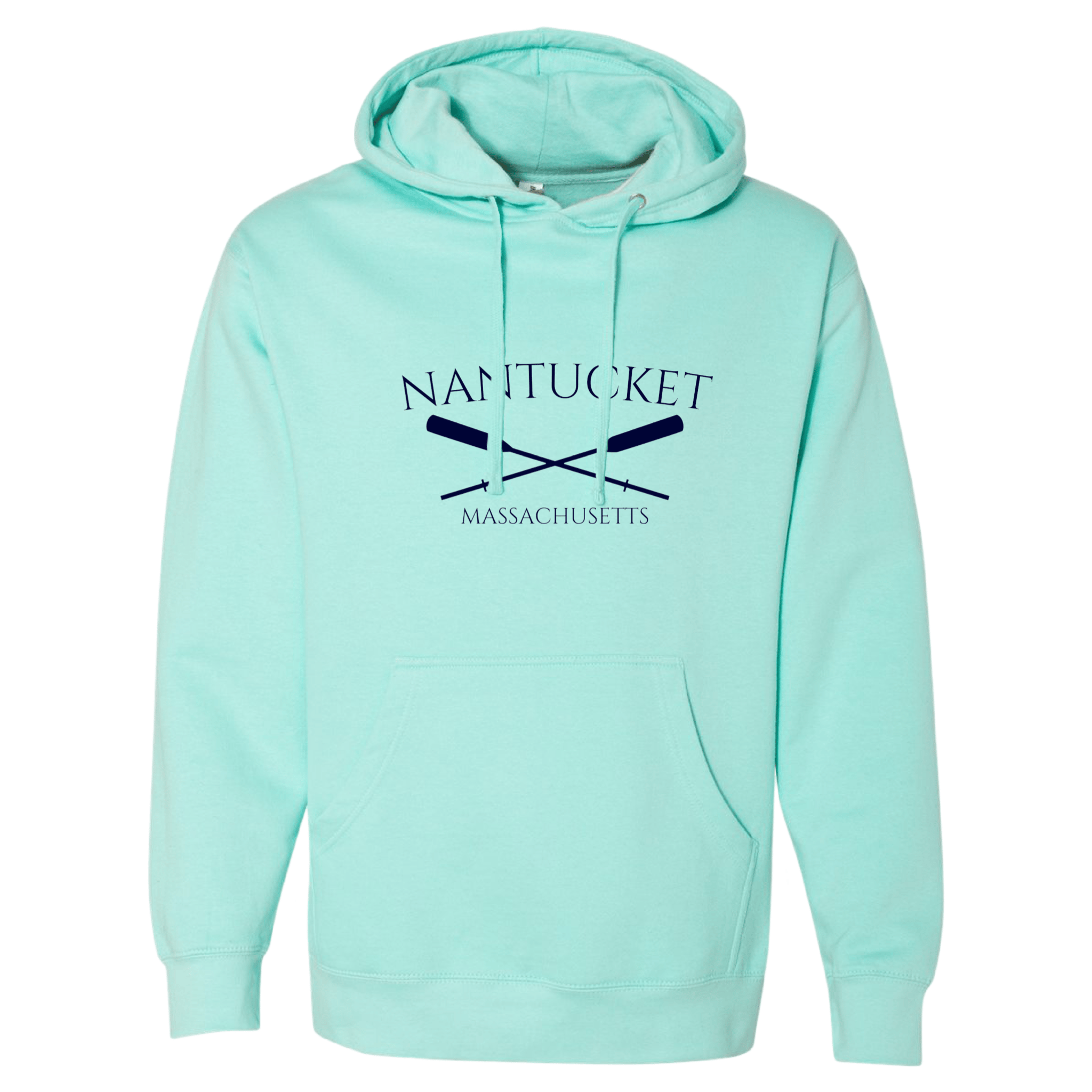 Cape Cod Clothing Company Nantucket Crossed Oar Midweight Fleece Hoodie