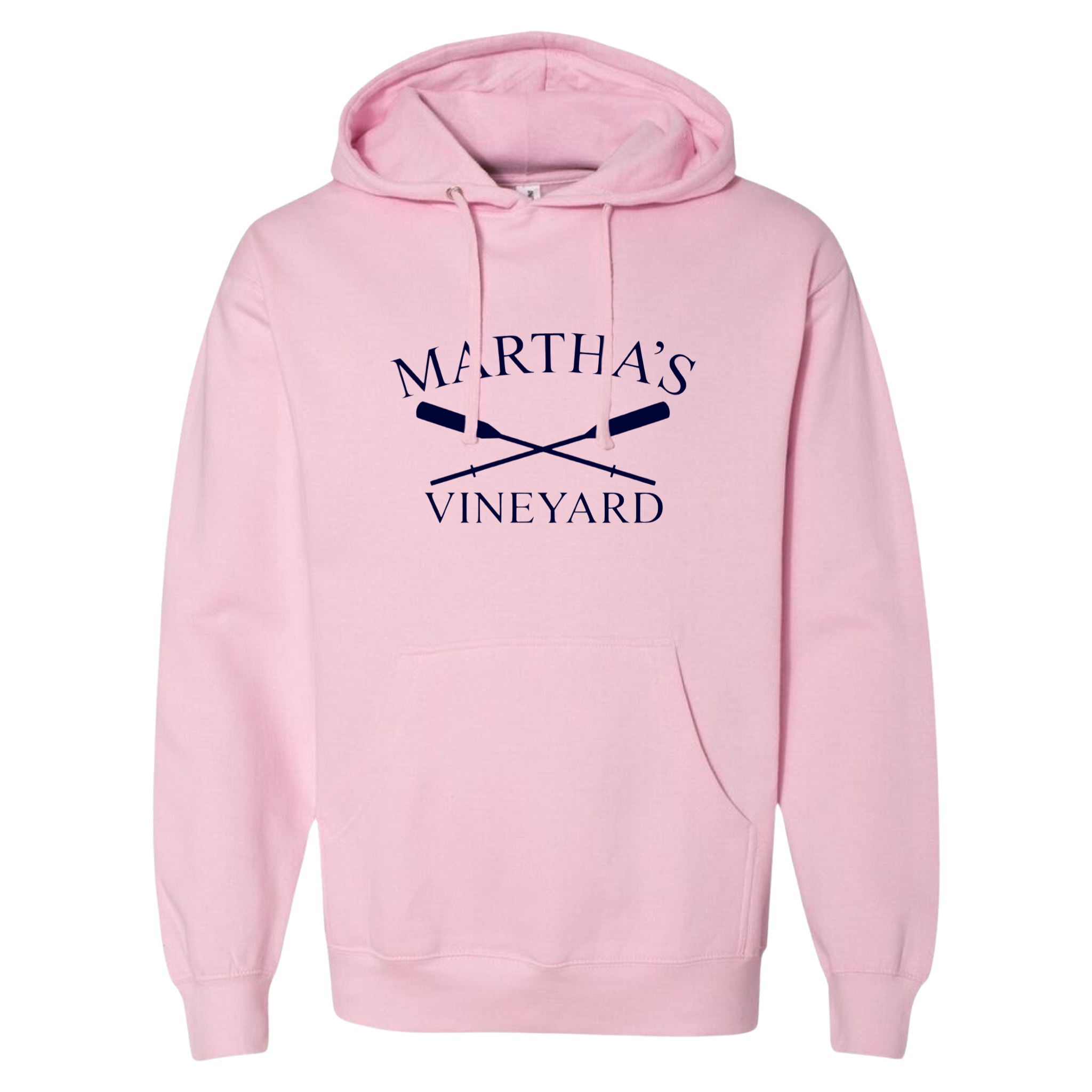 Martha's Vineyard Crossed Oar Midweight Fleece Hoodie