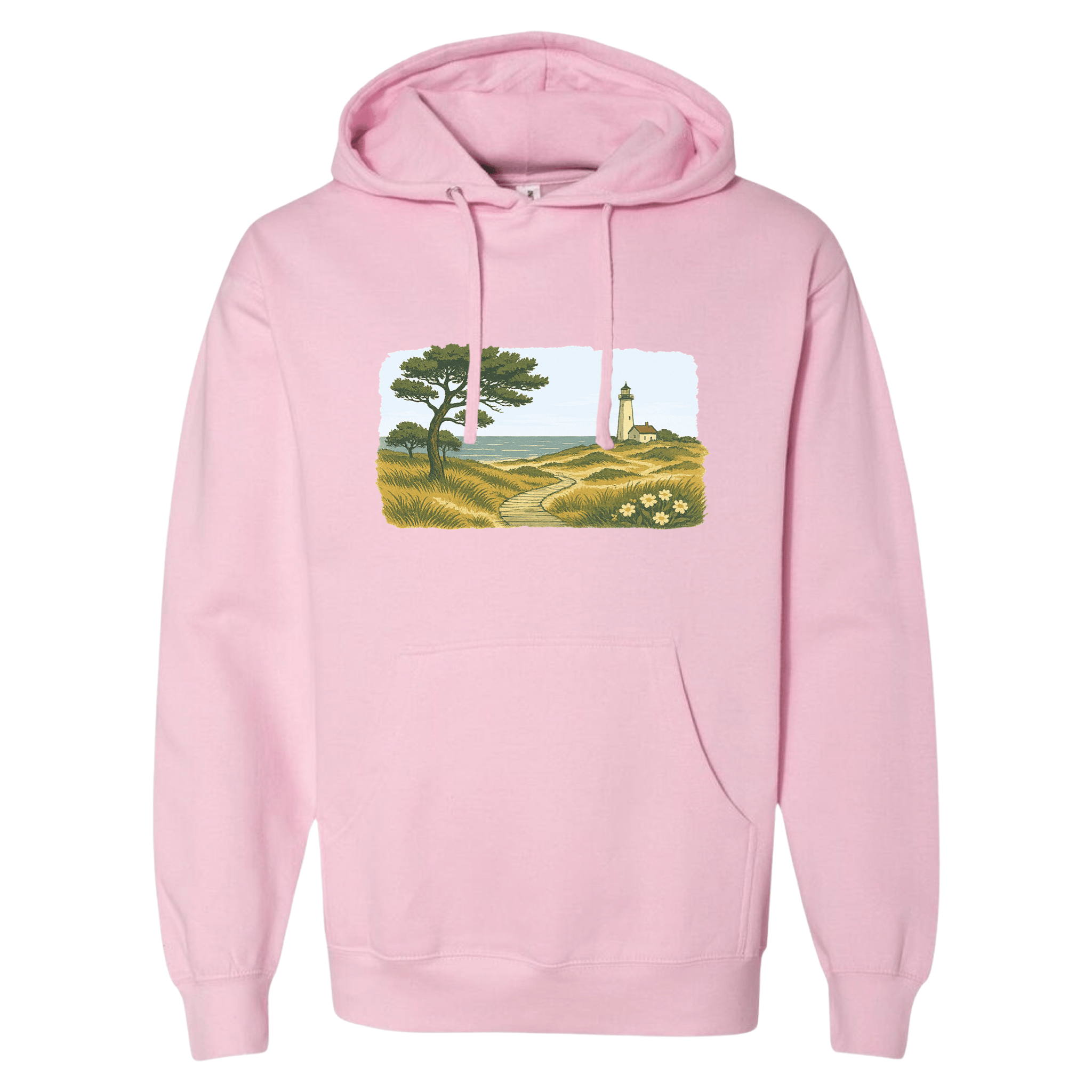 Cape Cod Clothing Company New England Serene Shoreline Midweight Fleece Hoodie