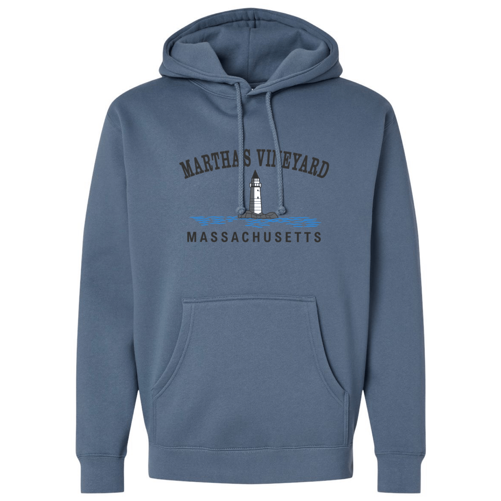 Martha's Vineyard Big Lighthouse Midweight Fleece Hoodie