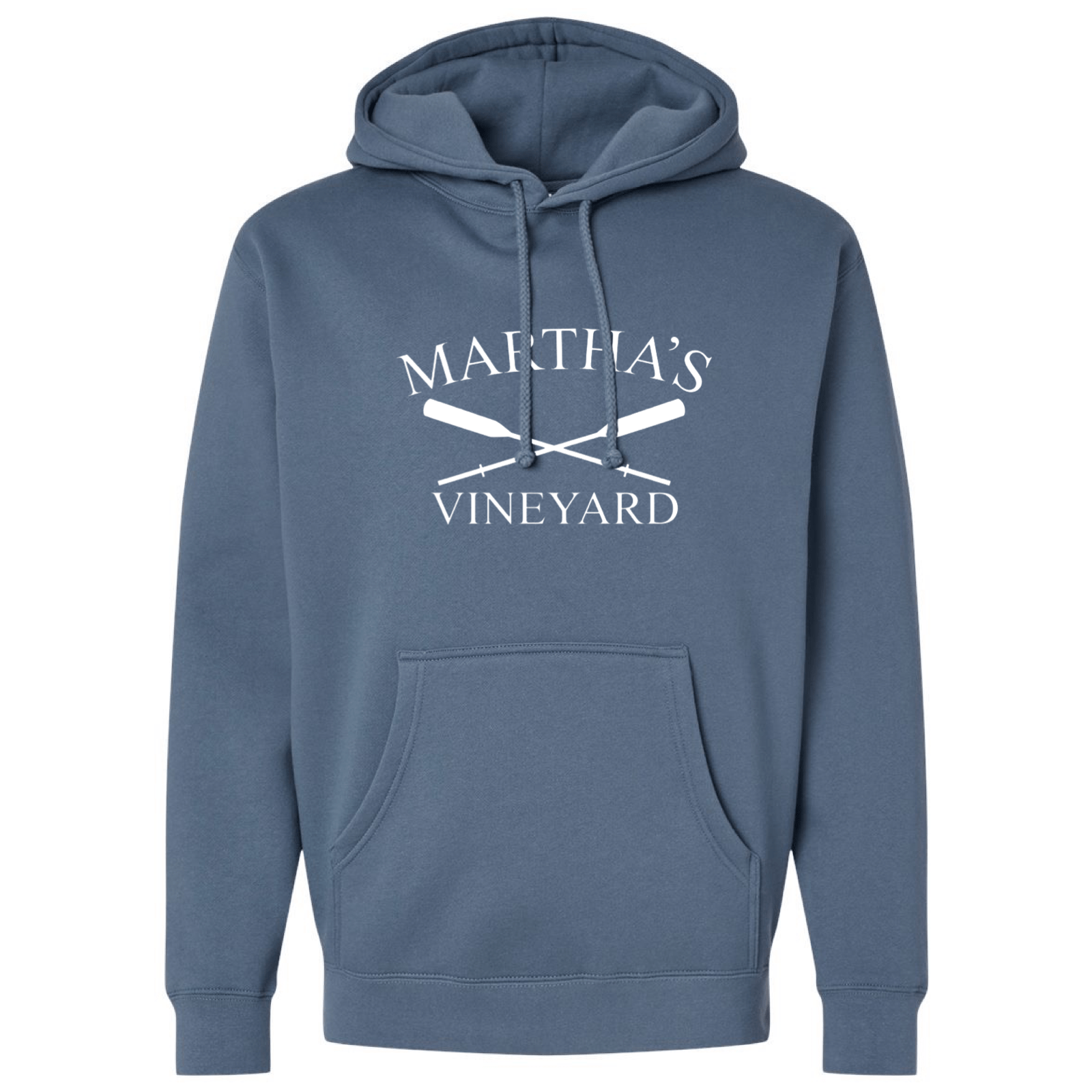 Cape Cod Clothing Company Martha's Vineyard Crossed Oar Midweight Fleece Hoodie