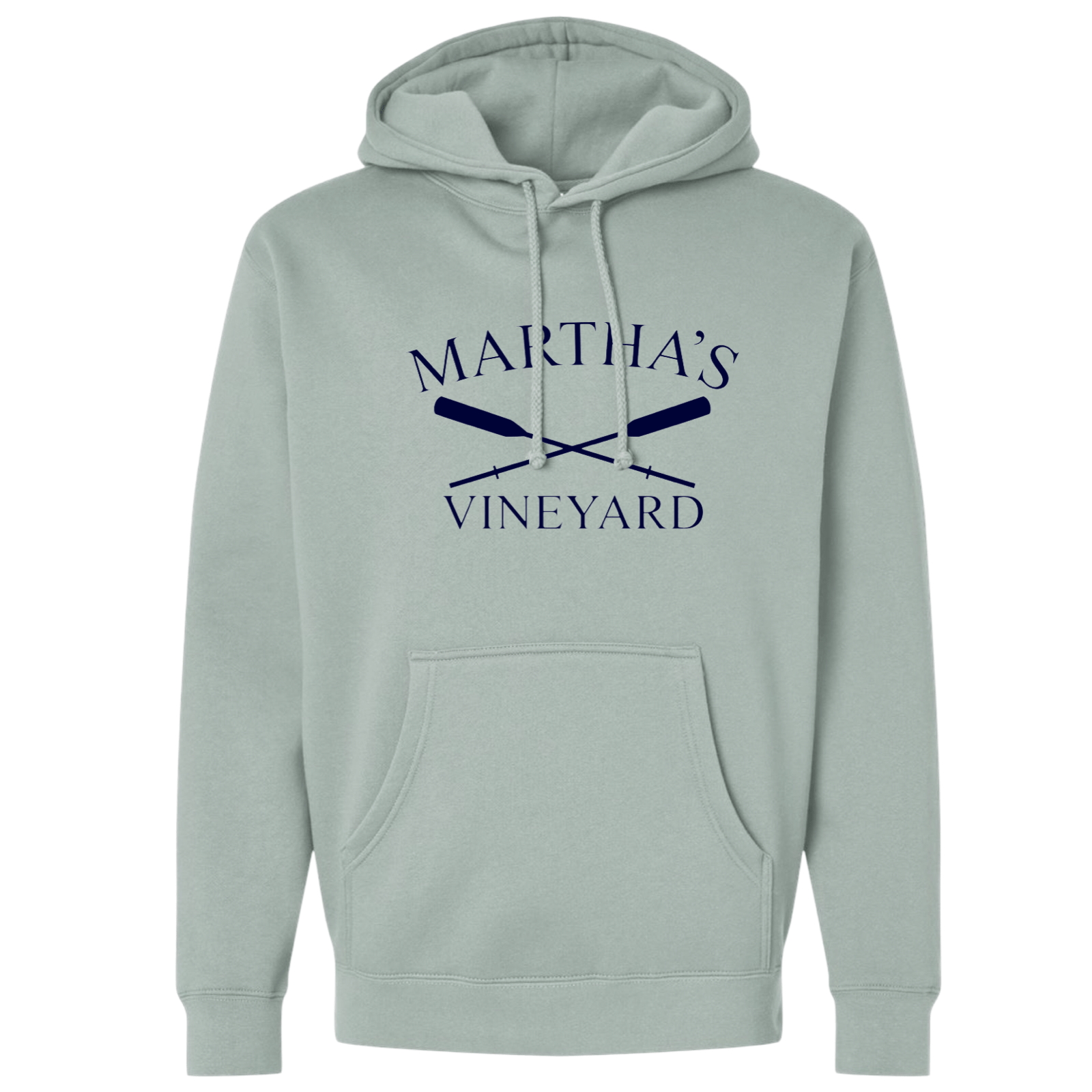 Cape Cod Clothing Company Martha's Vineyard Crossed Oar Midweight Fleece Hoodie