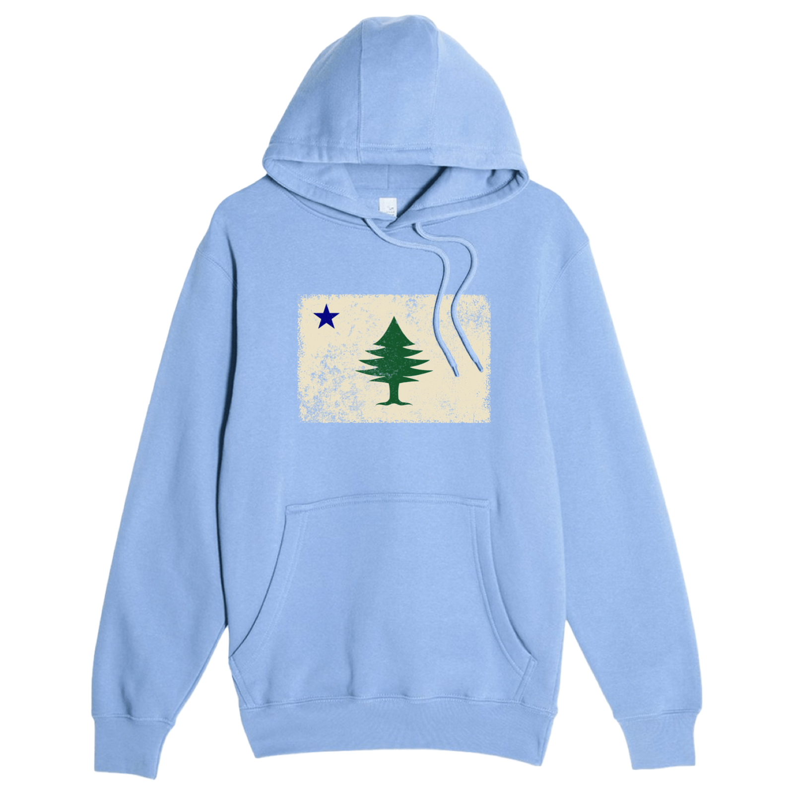 Cape Cod Clothing Company Classic Maine Flag Comfort Fleece Hoodie