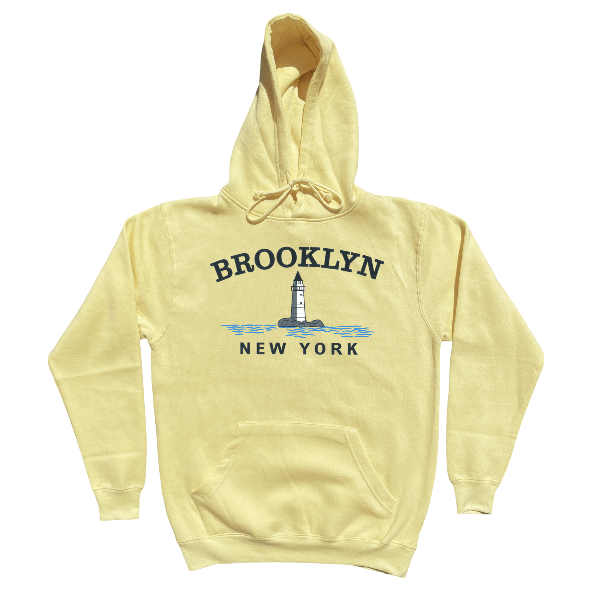 Brooklyn Big Lighthouse Soft Fleece Hoodie