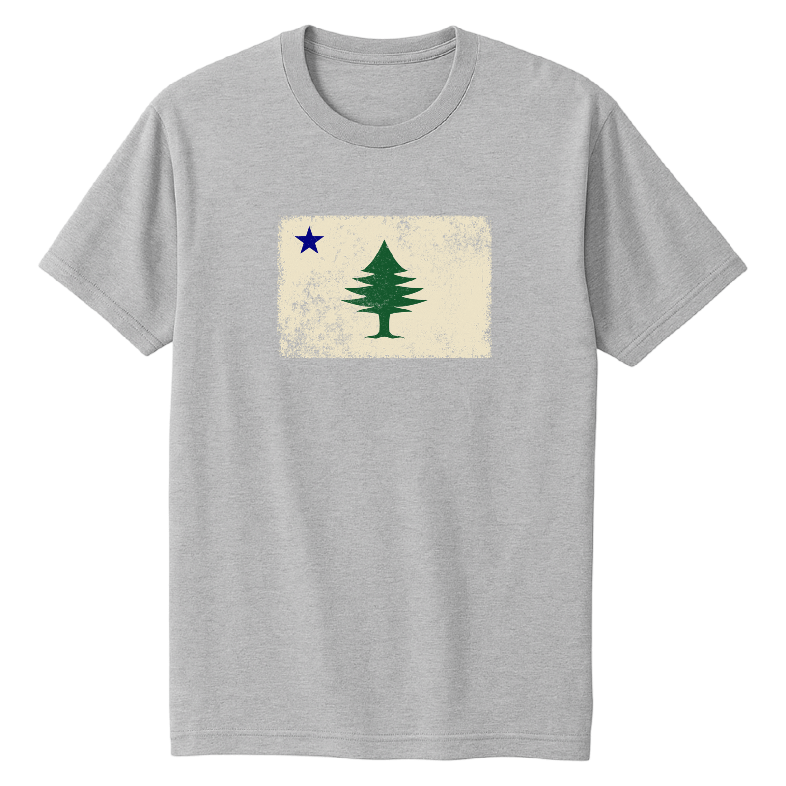 Cape Cod Clothing Company Classic Maine Flag Soft Cotton T-Shirt