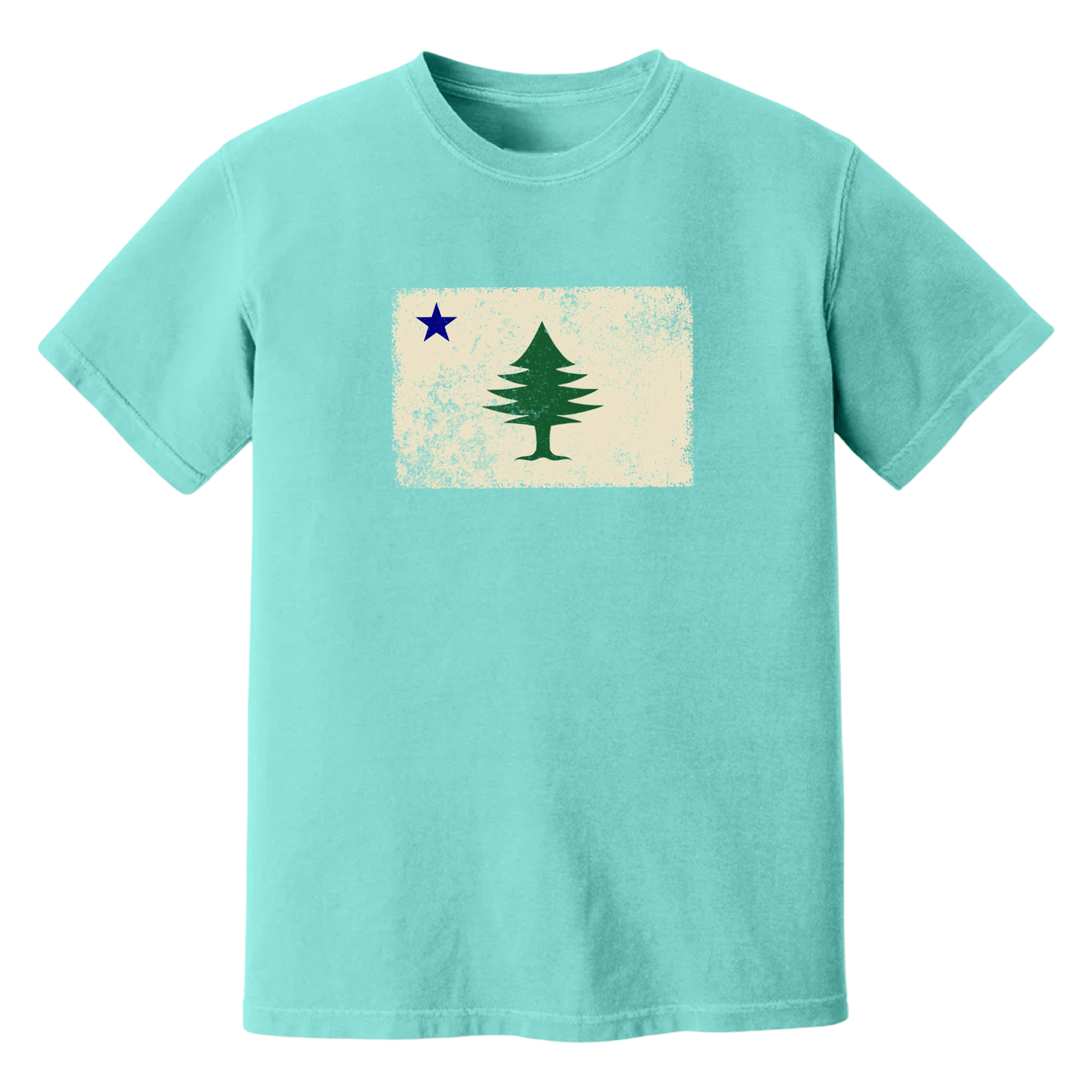 Cape Cod Clothing Company Classic Maine Flag Soft Cotton T-Shirt