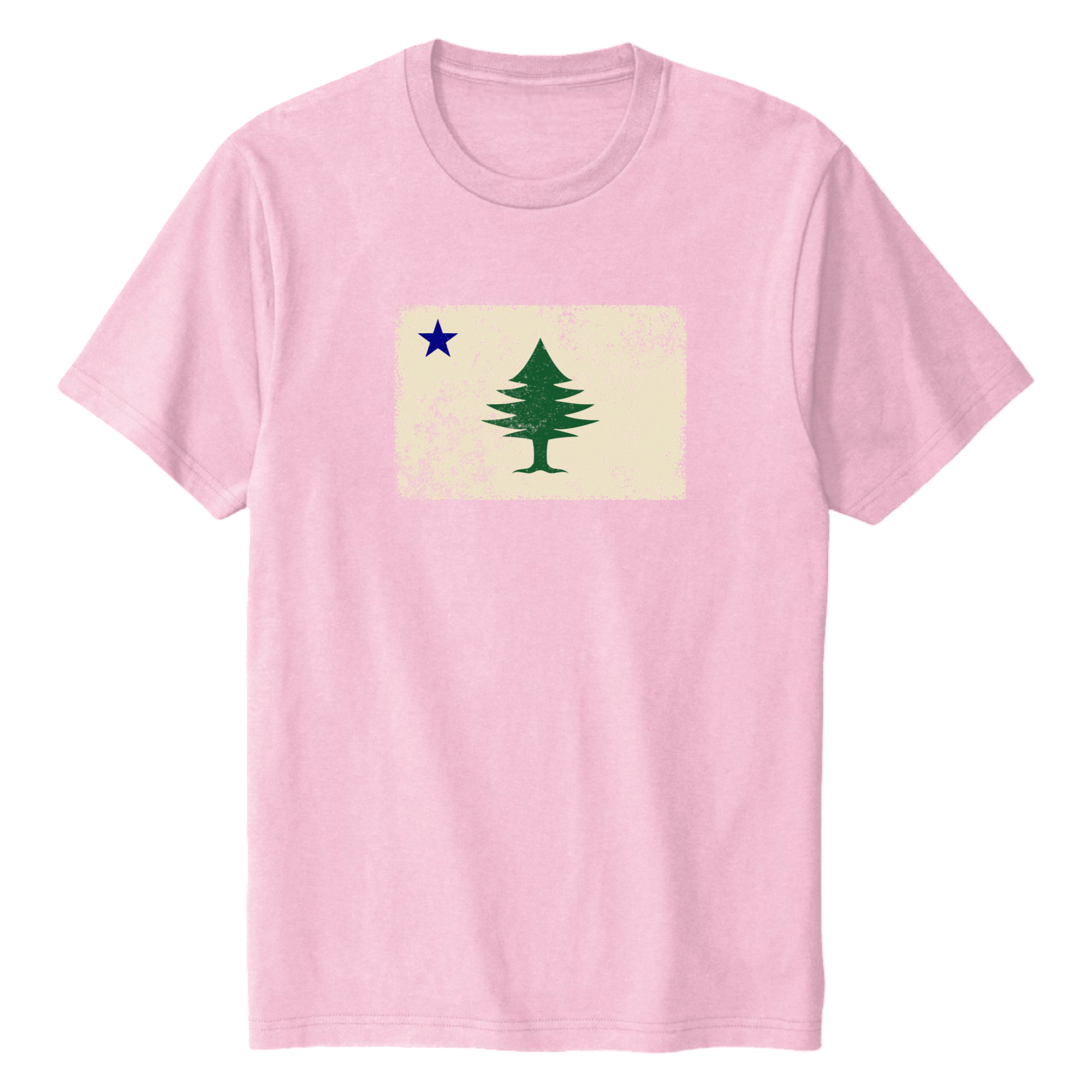 Cape Cod Clothing Company Classic Maine Flag Soft Cotton T-Shirt
