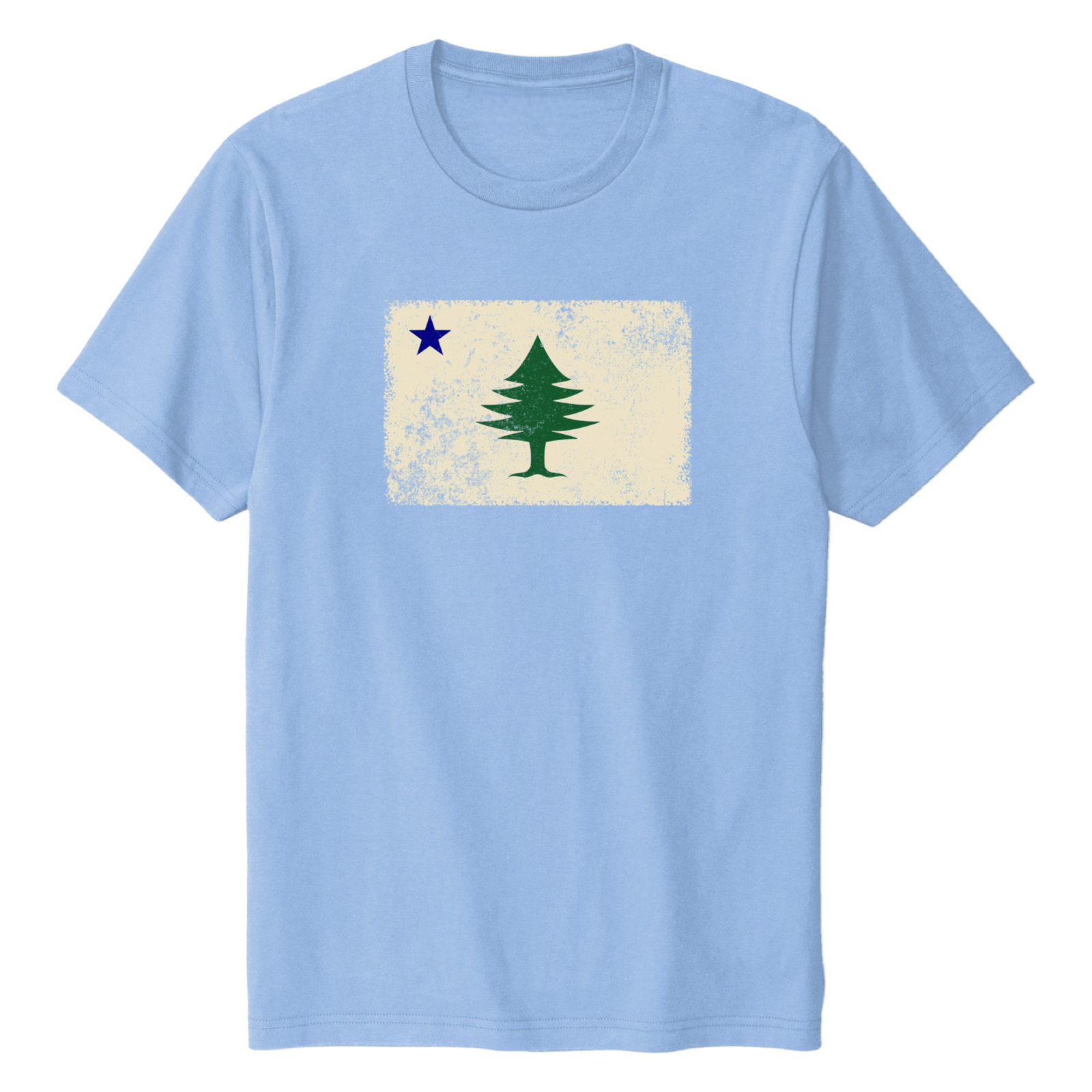 Cape Cod Clothing Company Classic Maine Flag Soft Cotton T-Shirt