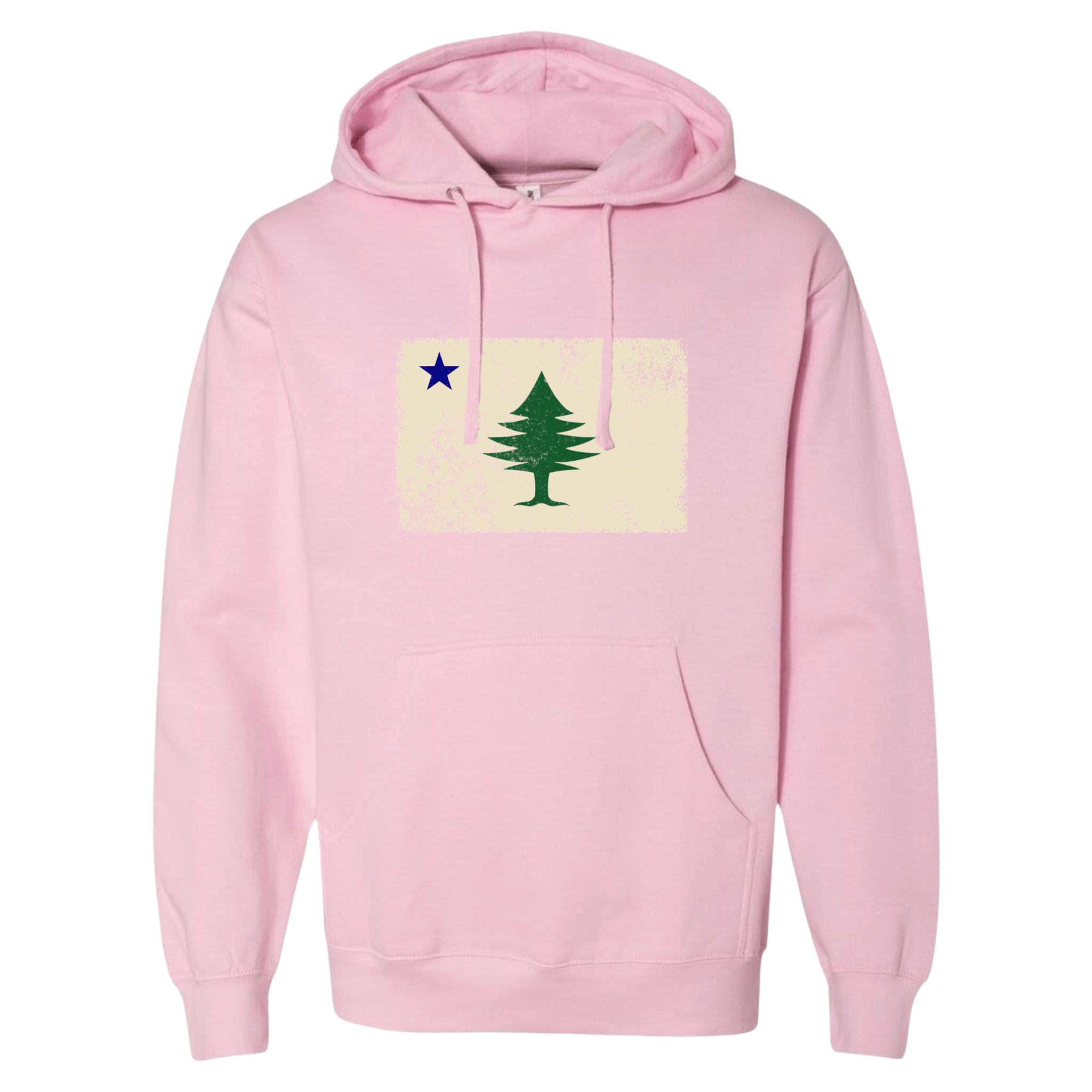 Cape Cod Clothing Company Classic Maine Flag Midweight Fleece Hoodie