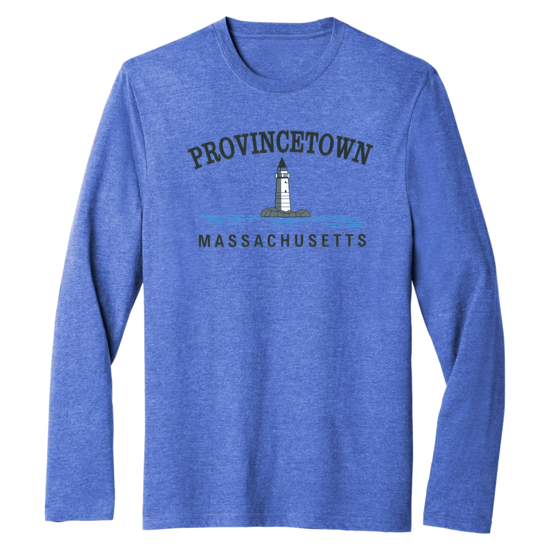 Cape Cod Clothing Company Provincetown Big Lighthouse Essential Long Sleeve Tee