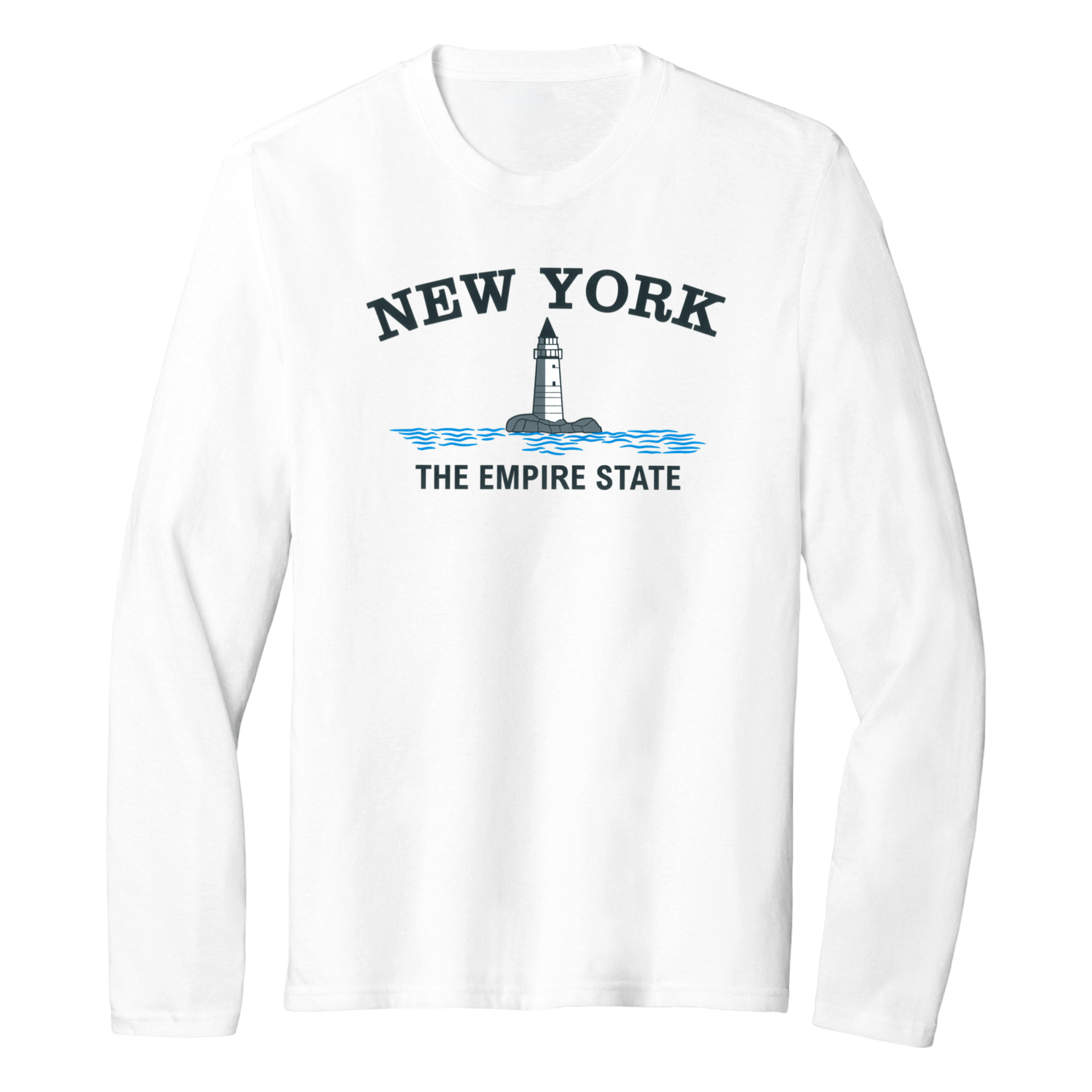 Cape Cod Clothing Company New York Big Lighthouse Essential Long Sleeve Tee