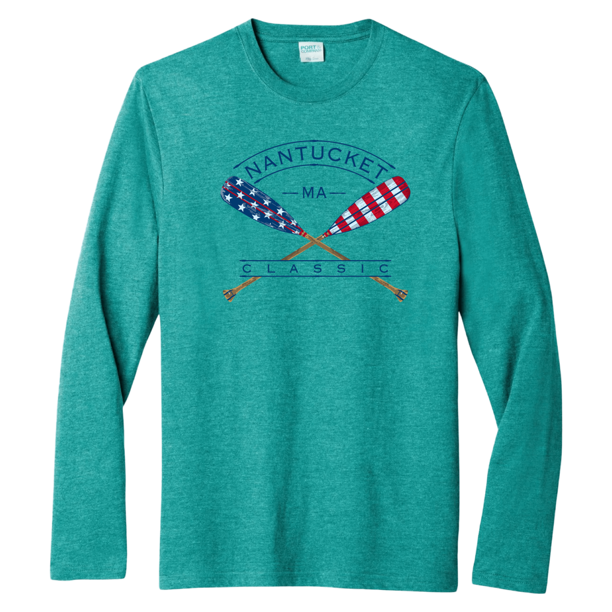 Cape Cod Clothing Company Nantucket American Classic Essential Long Sleeve Tee