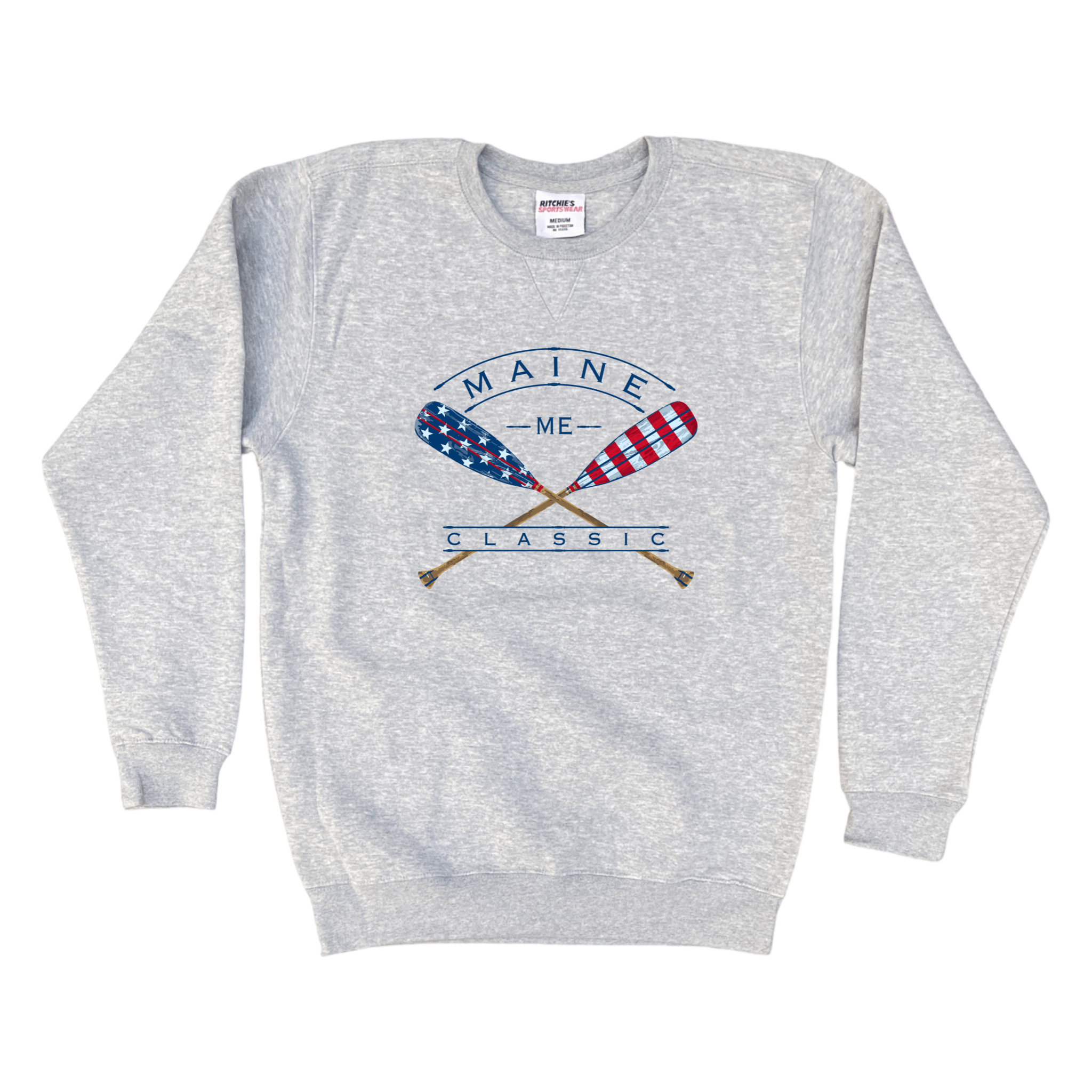 Cape Cod Clothing Company Maine American Classic Fleece Crewneck Sweatshirt