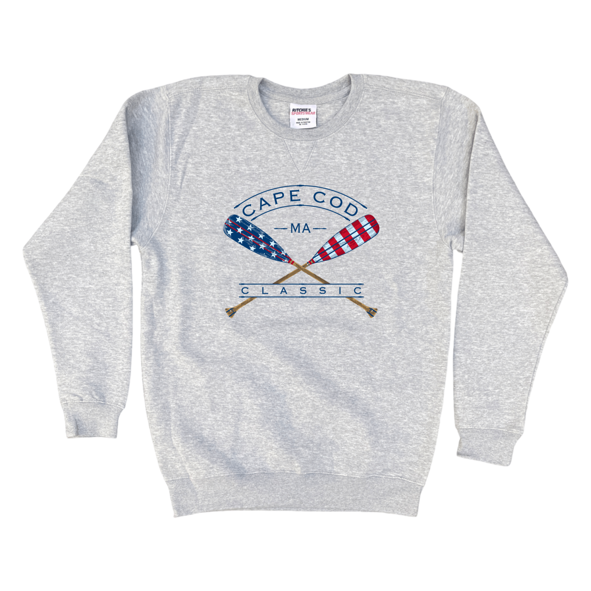 Cape Cod Clothing Company Cape Cod American Classic Fleece Crewneck Sweatshirt