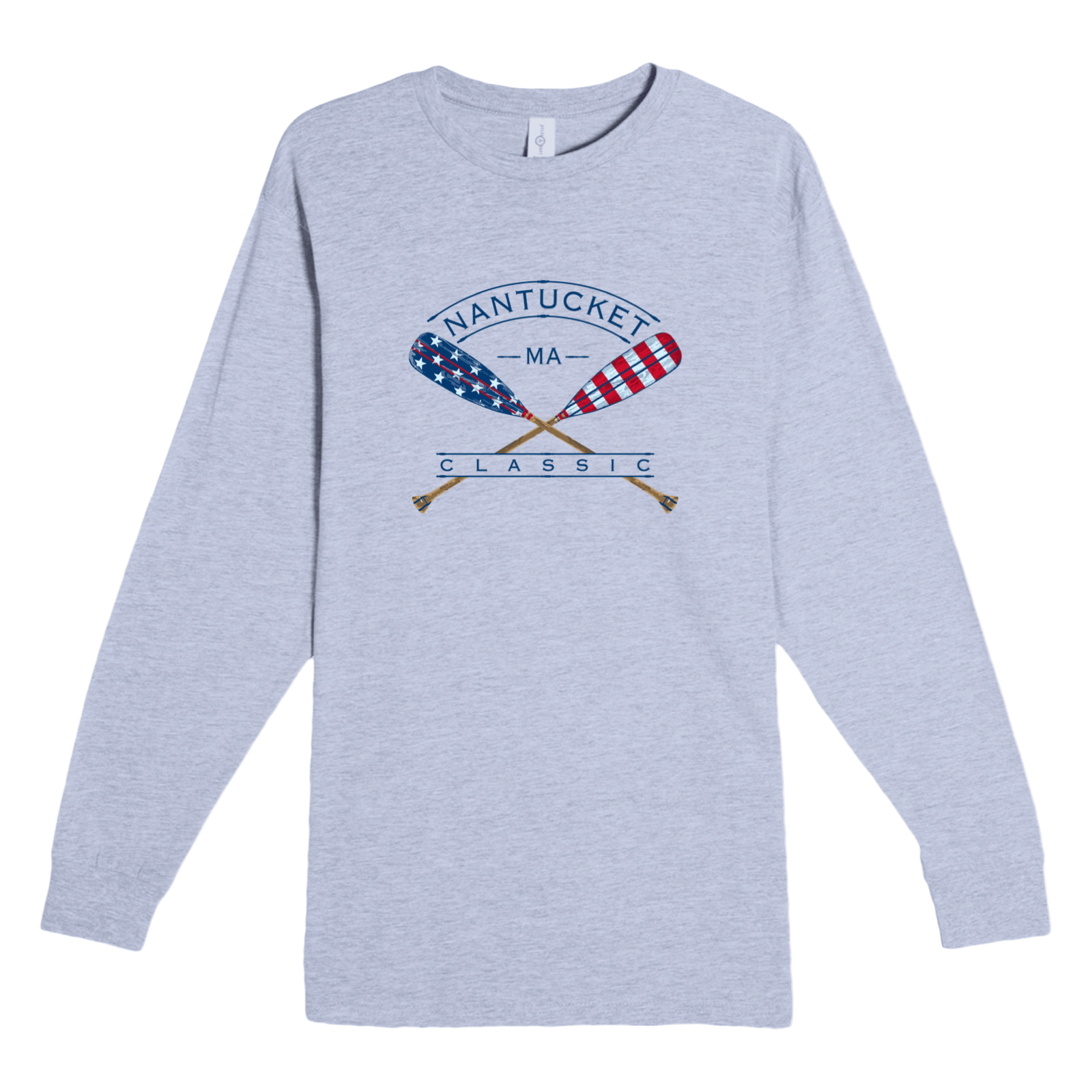 Cape Cod Clothing Company Nantucket American Classic Heavyweight Long Sleeve Tee
