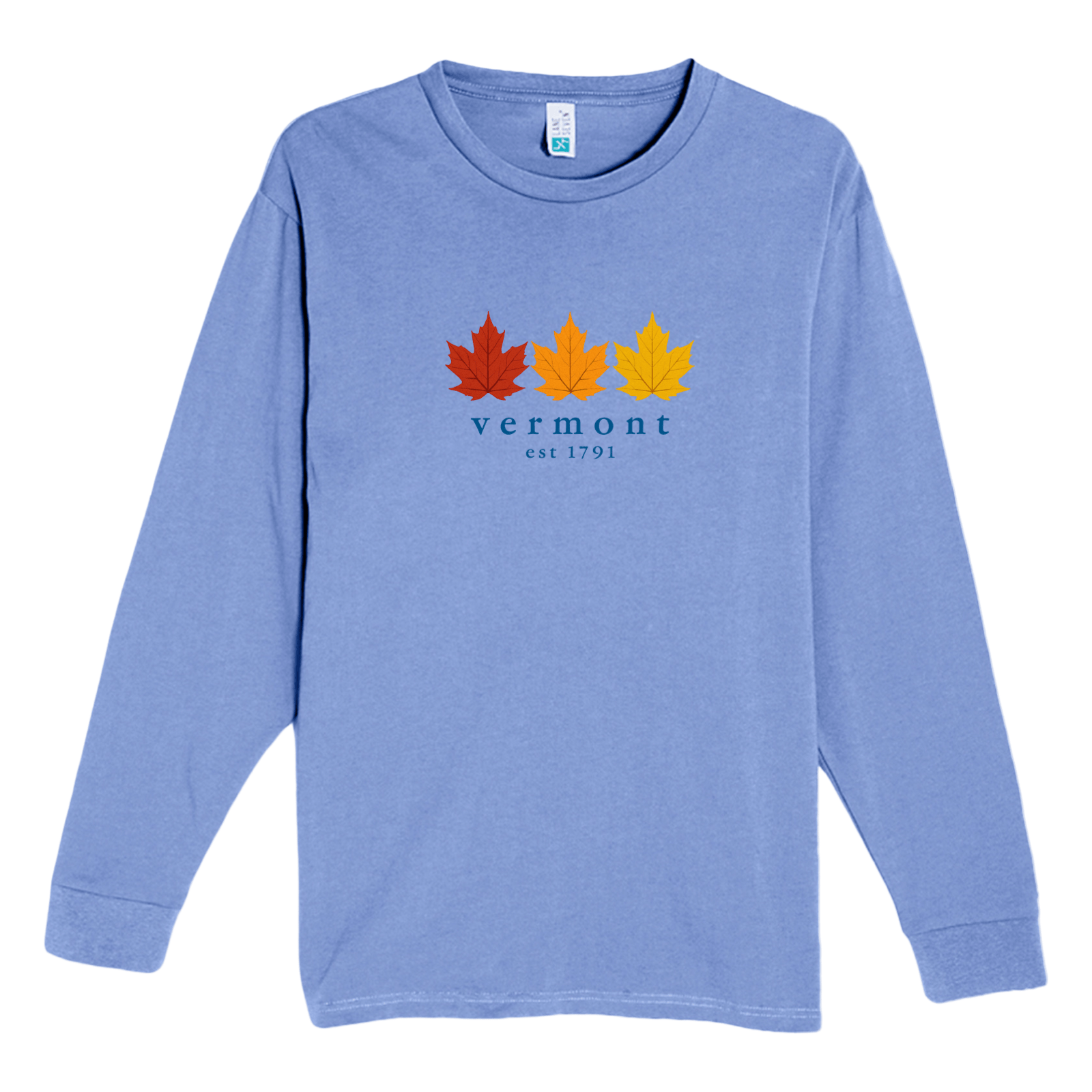 Cape Cod Clothing Company Vermont Fall Foliage Heavyweight Long Sleeve Tee