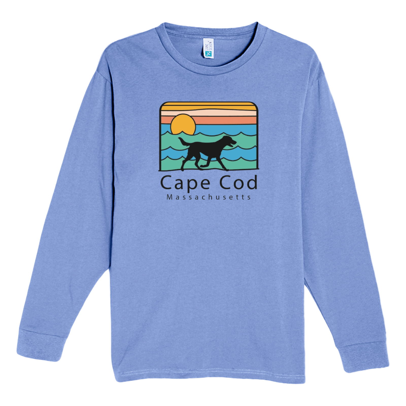 Cape Cod Clothing Company Cape Cod Summer Dog Heavyweight Long Sleeve Tee
