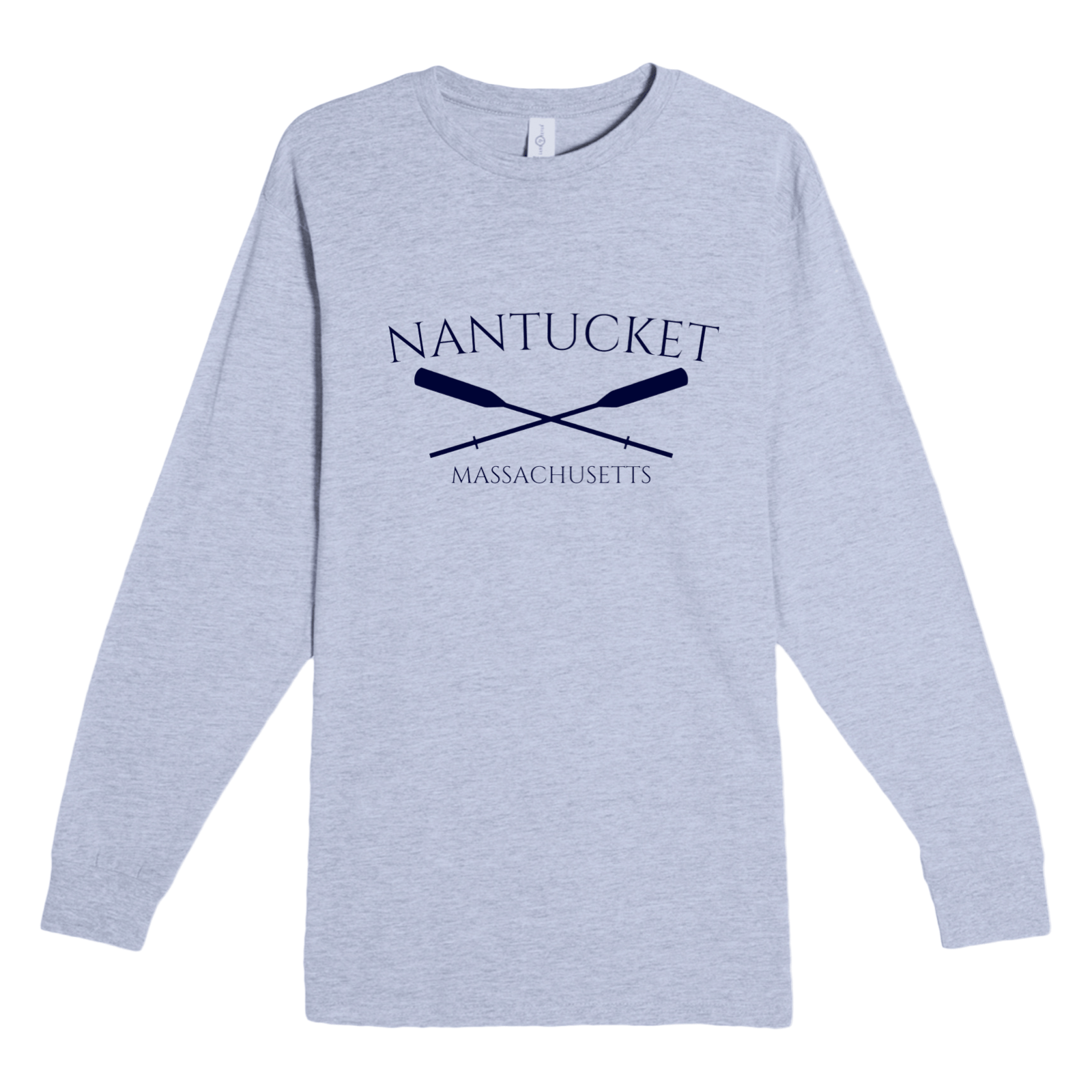 Cape Cod Clothing Company Nantucket Crossed Oar Heavyweight Long Sleeve Tee