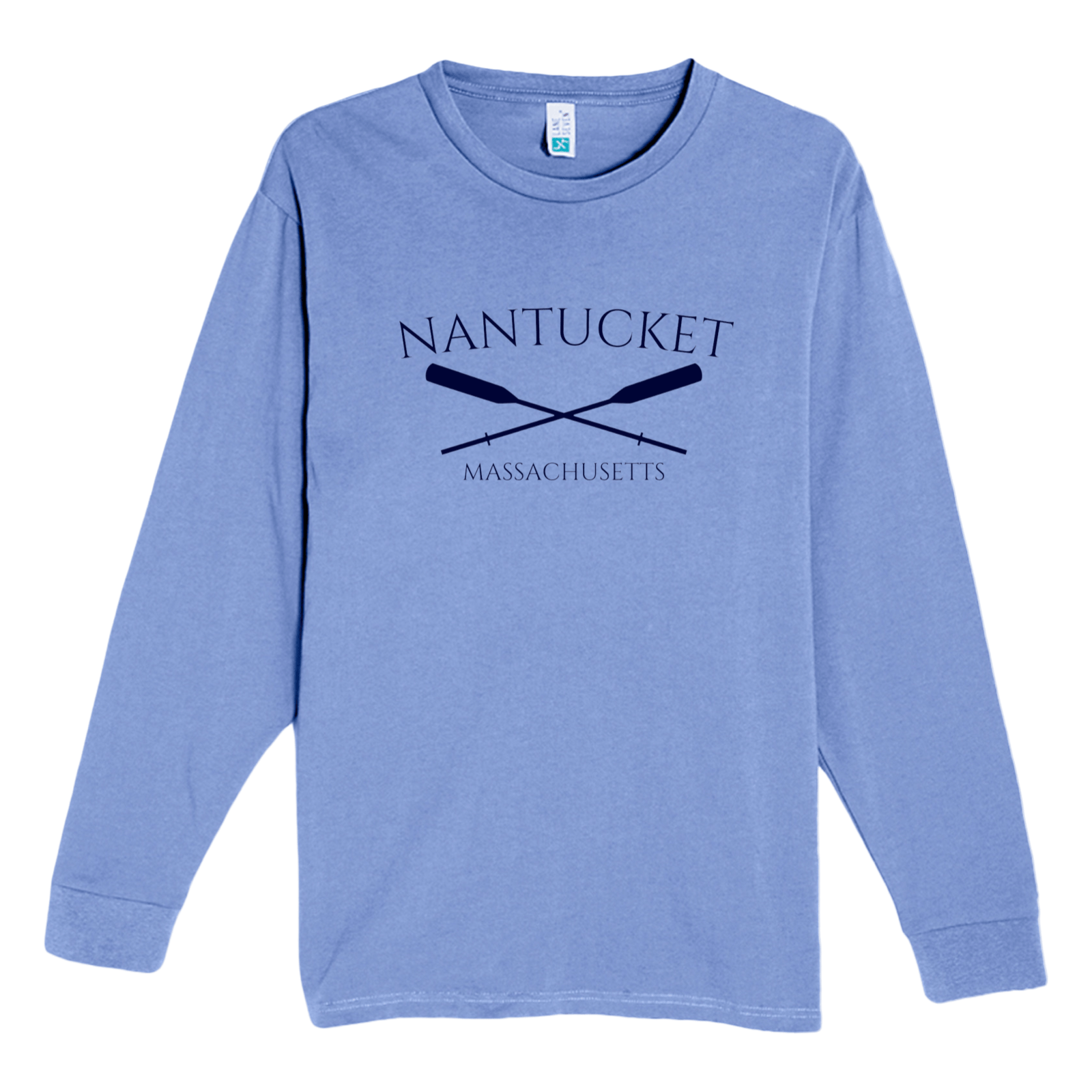 Cape Cod Clothing Company Nantucket Crossed Oar Heavyweight Long Sleeve Tee