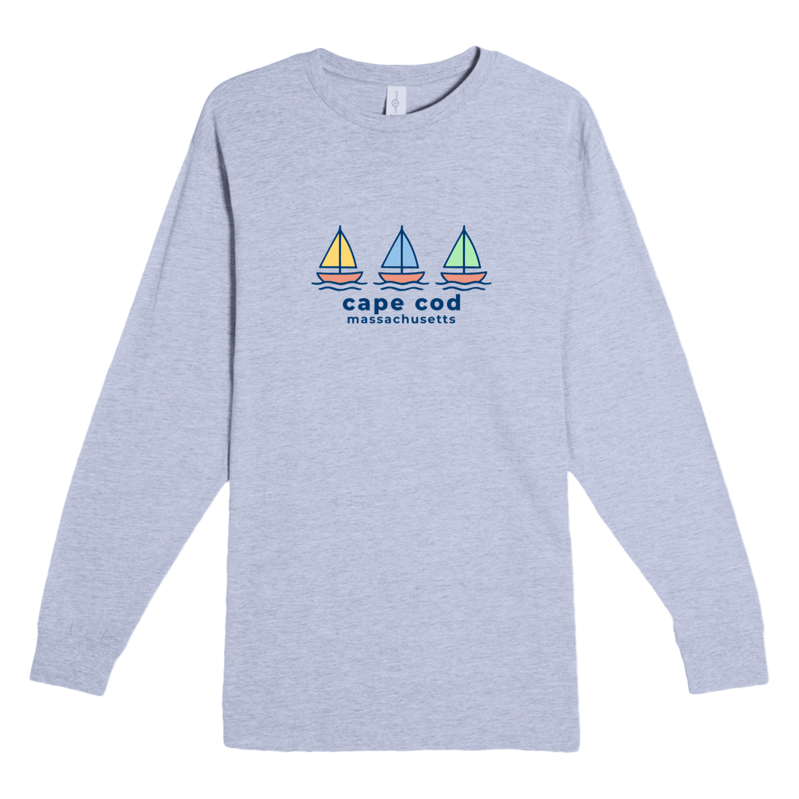 Cape Cod Clothing Company Cape Cod Summer Sails Heavyweight Long Sleeve Tee