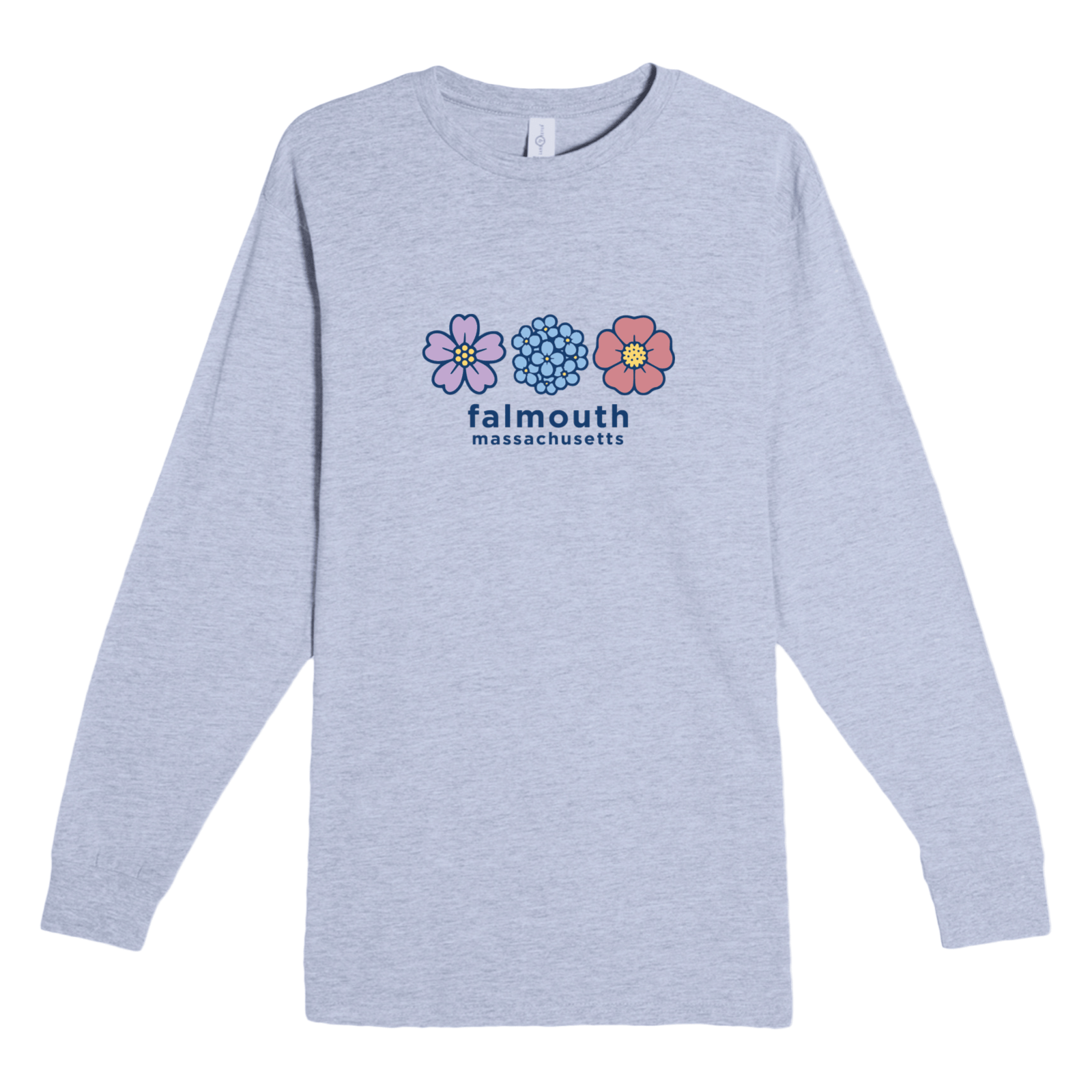 Cape Cod Clothing Company Falmouth Summer Bloom Heavyweight Long Sleeve Tee