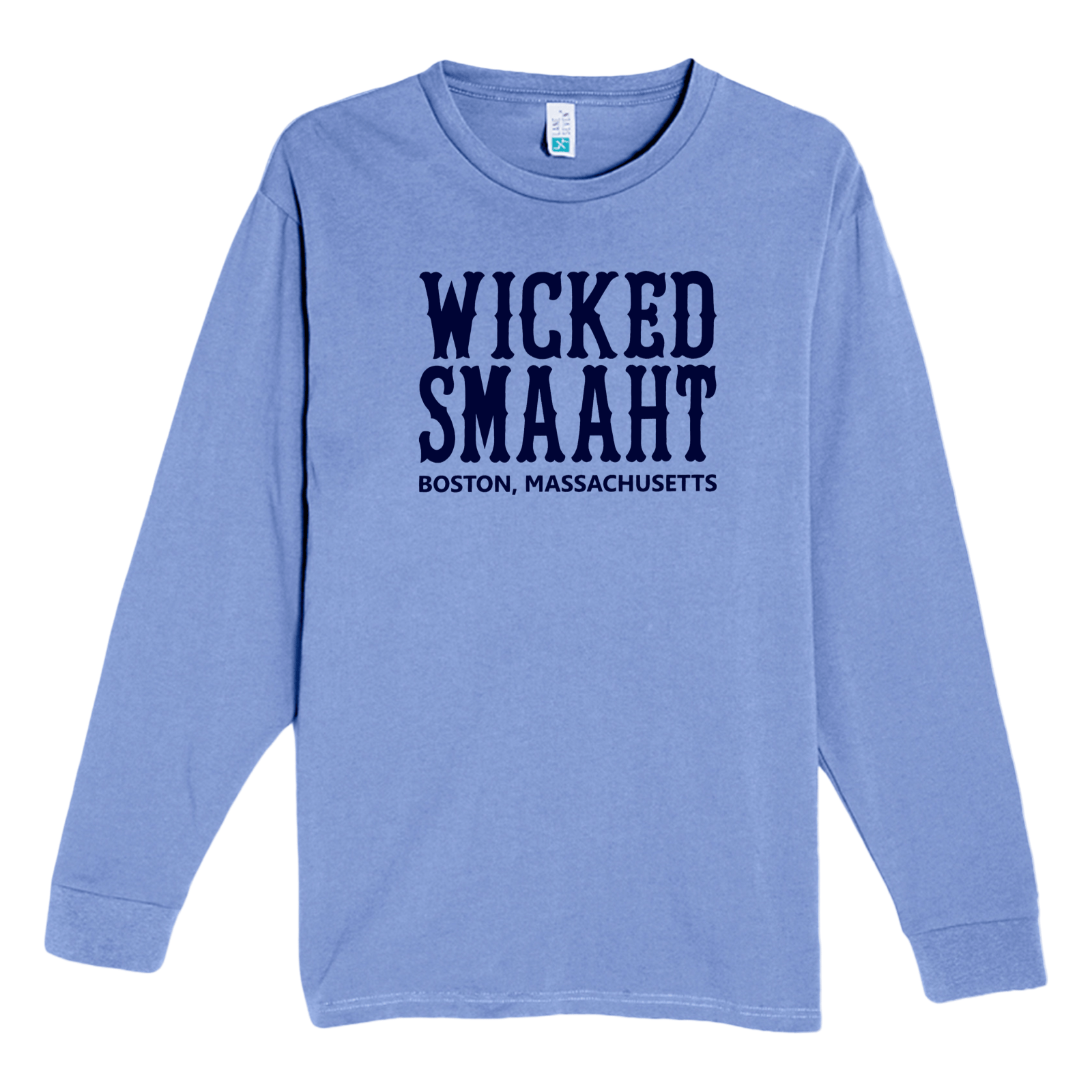 Cape Cod Clothing Company Boston Wicked Smaaht Heavyweight Long Sleeve Tee