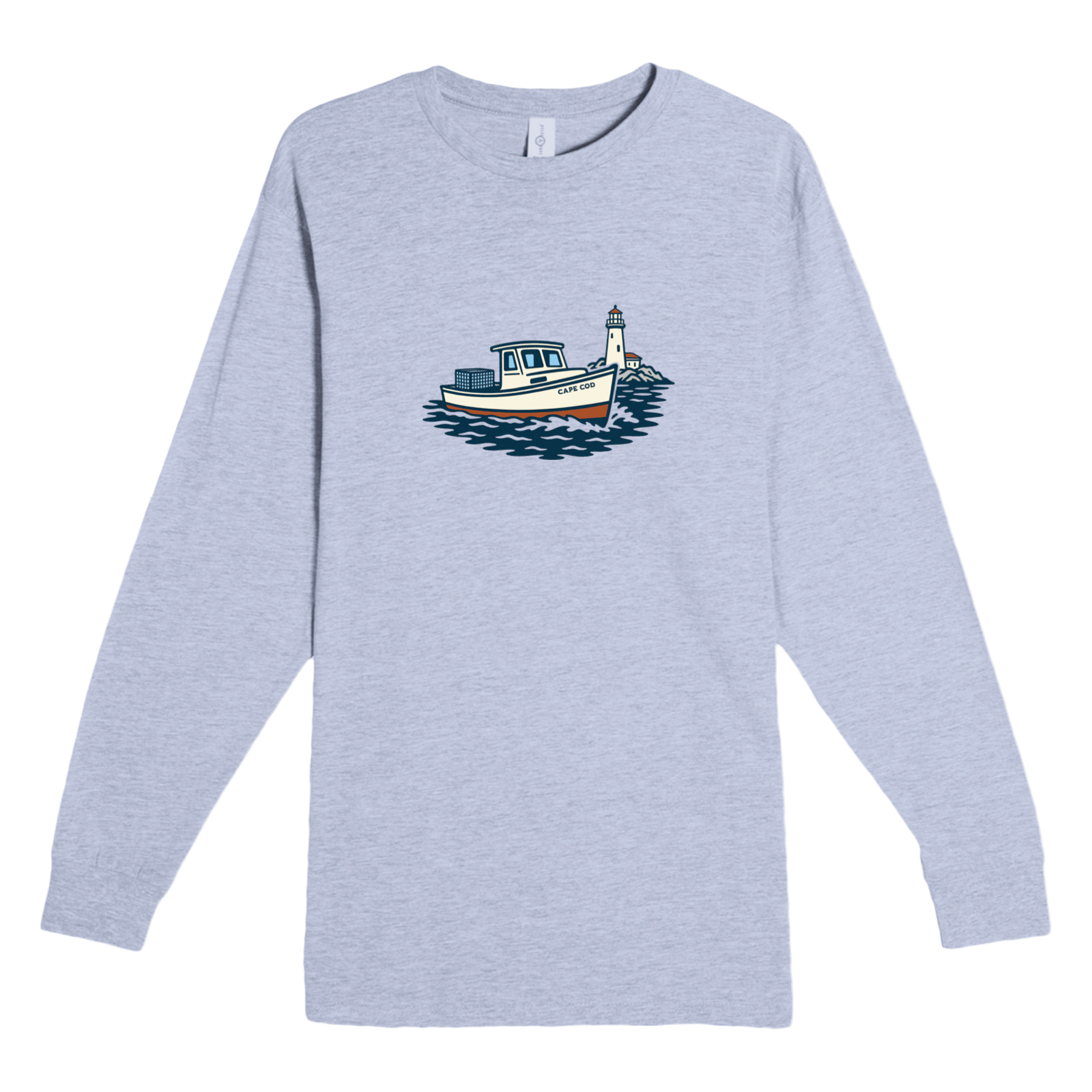 Cape Cod Clothing Company Cape Cod Lobster Boat Heavyweight Long Sleeve Tee