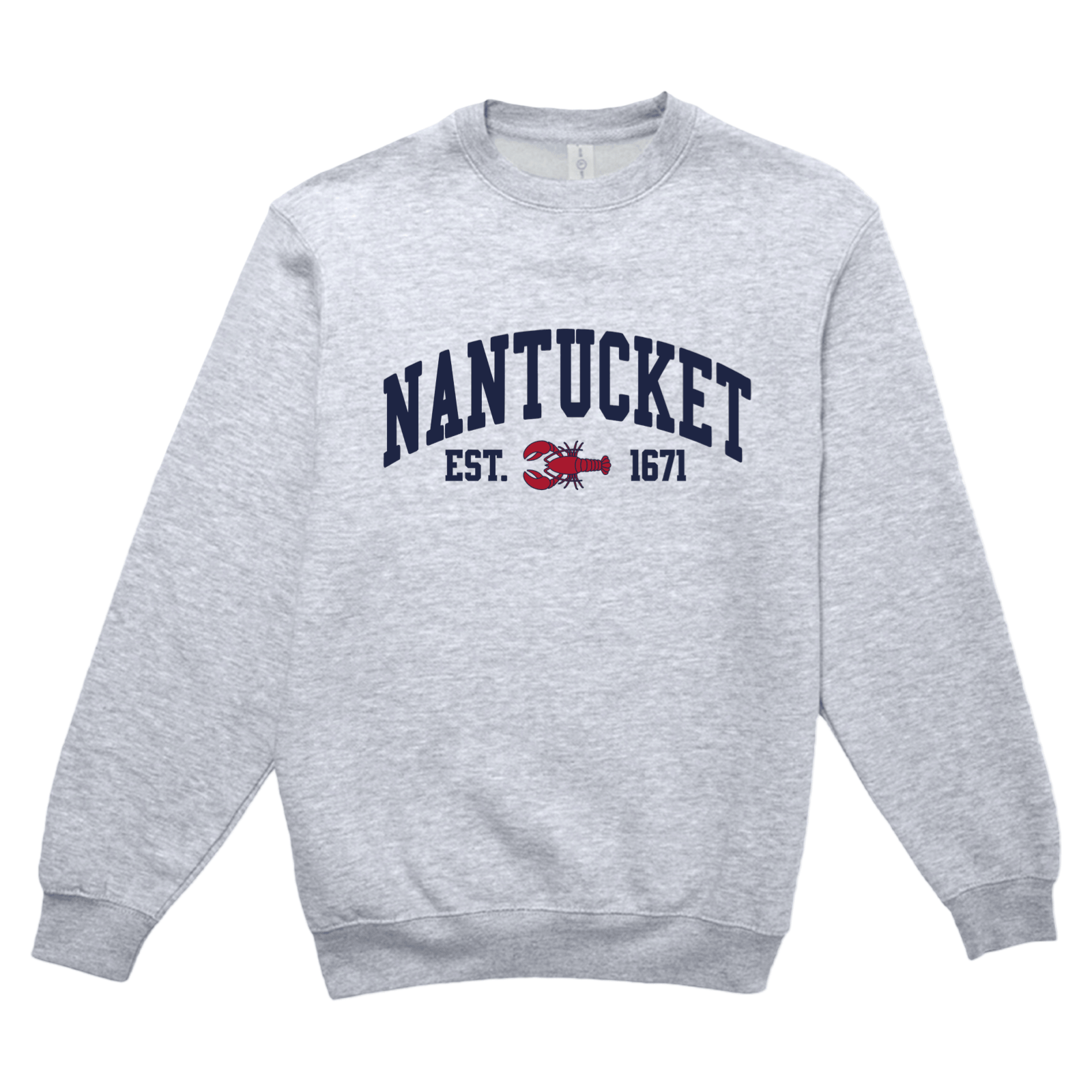 Cape Cod Clothing Company Nantucket Lobster Soft Fleece Crewneck Sweatshirt
