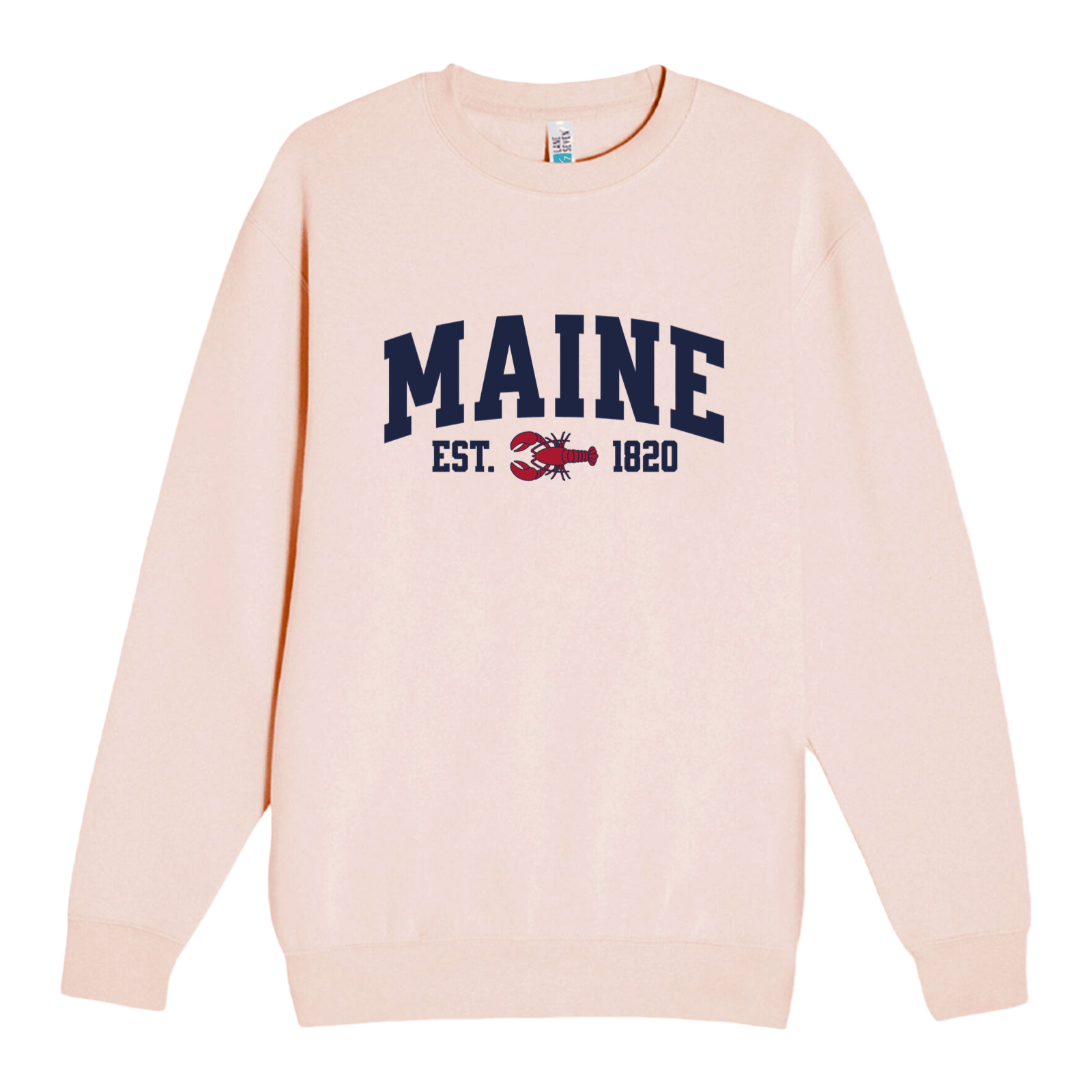 Cape Cod Clothing Company Maine Lobster Soft Fleece Crewneck Sweatshirt