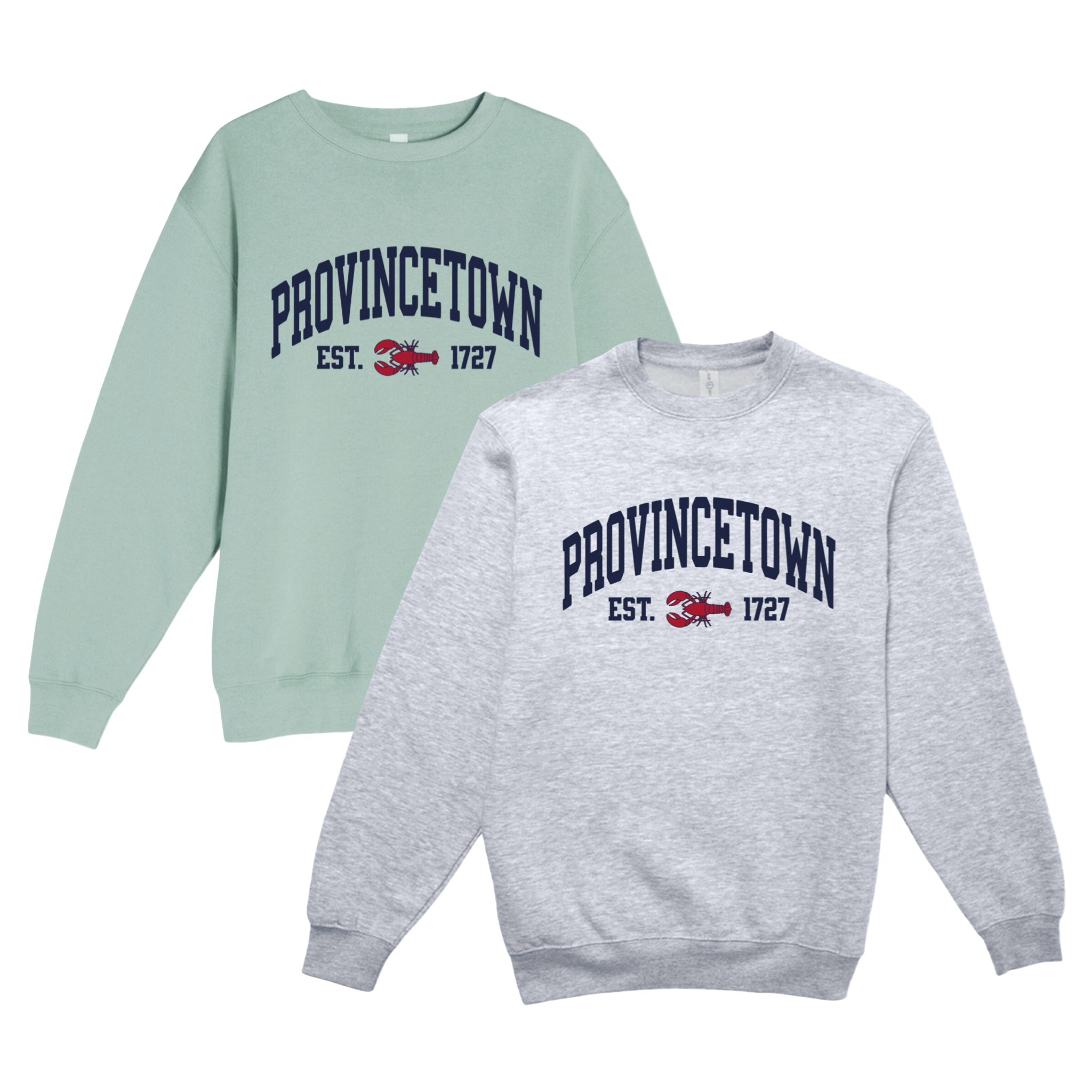 Cape Cod Clothing Company Provincetown Lobster Soft Fleece Crewneck Sweatshirt