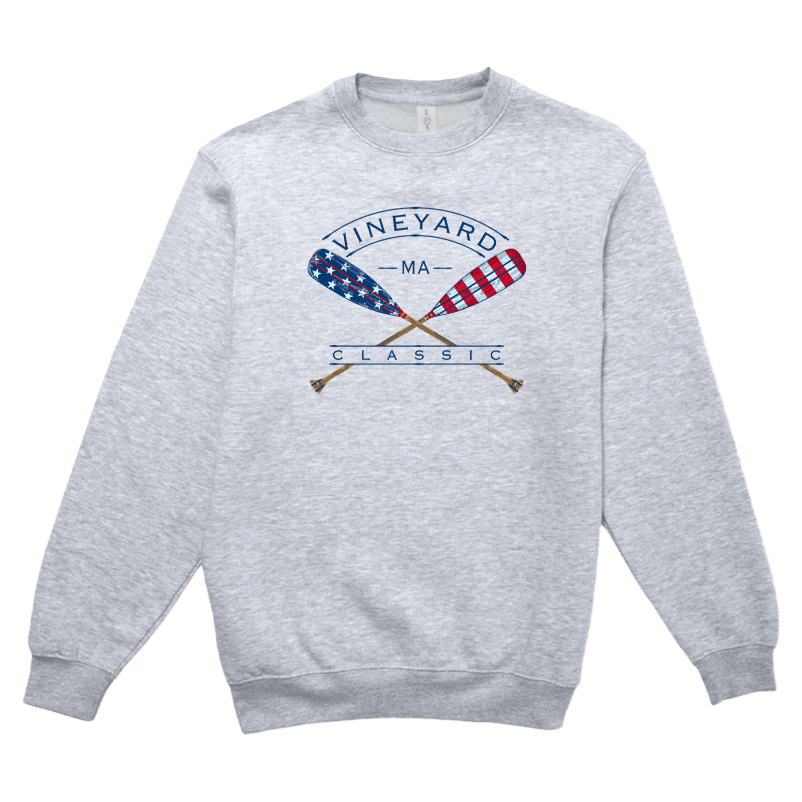 Cape Cod Clothing Company Vineyard American Classic Soft Fleece Crewneck Sweatshirt
