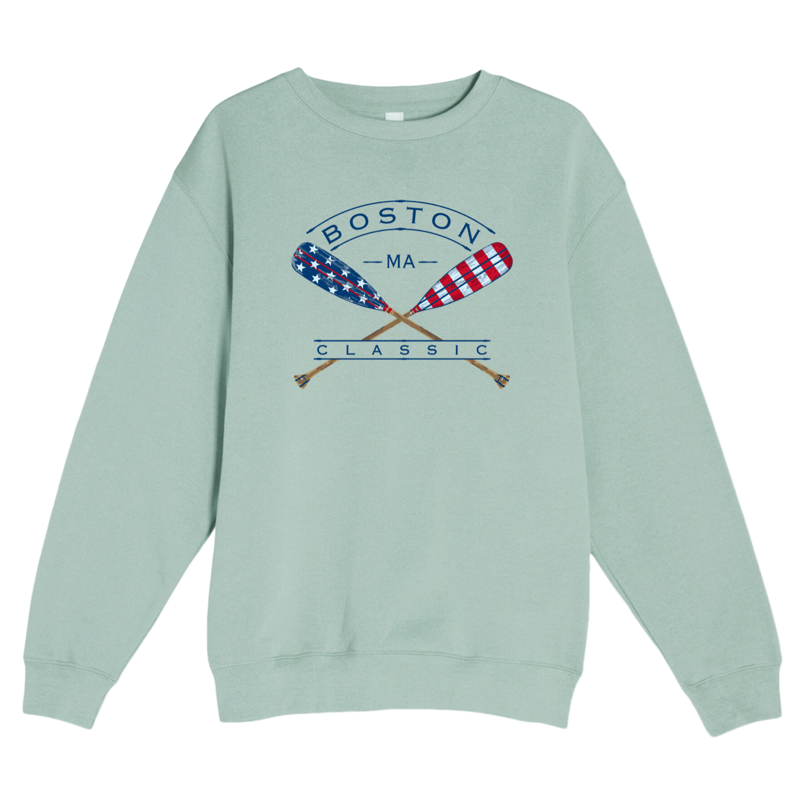 Cape Cod Clothing Company Boston American Classic Soft Fleece Crewneck Sweatshirt