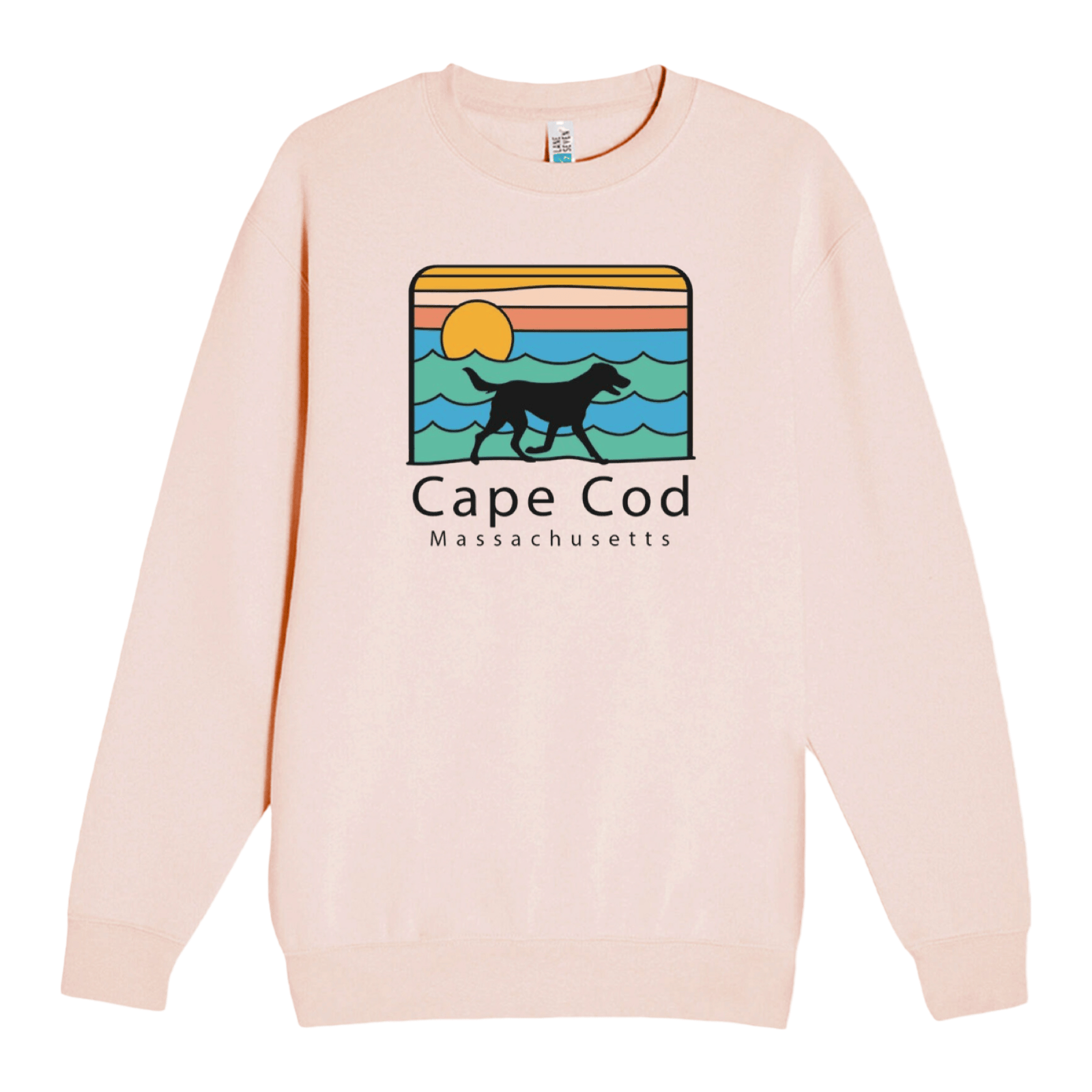 Cape Cod Clothing Company Cape Cod Summer Dog Soft Fleece Crewneck Sweatshirt