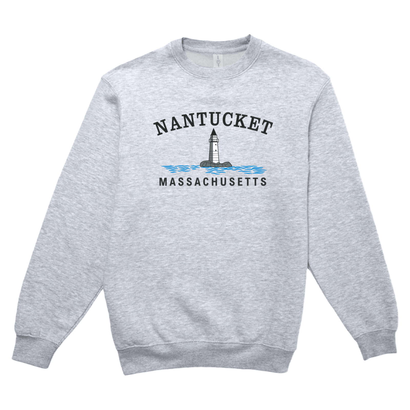 Cape Cod Clothing Company Nantucket Big Lighthouse Soft Fleece Crewneck Sweatshirt