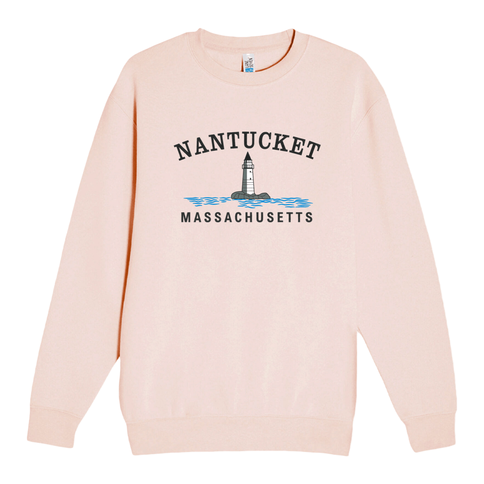 Cape Cod Clothing Company Nantucket Big Lighthouse Soft Fleece Crewneck Sweatshirt
