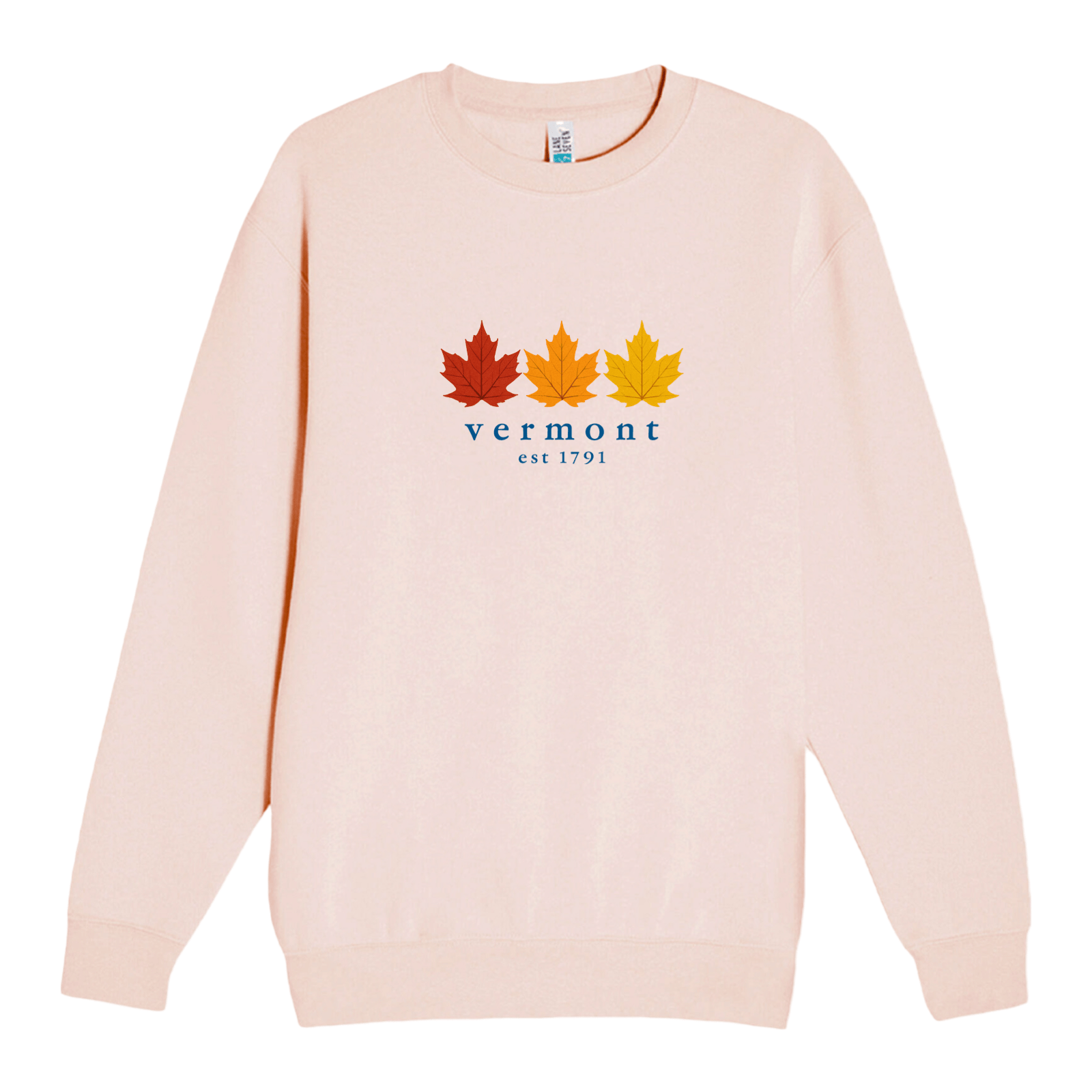 Cape Cod Clothing Company Vermont Fall Foliage Soft Fleece Crewneck Sweatshirt