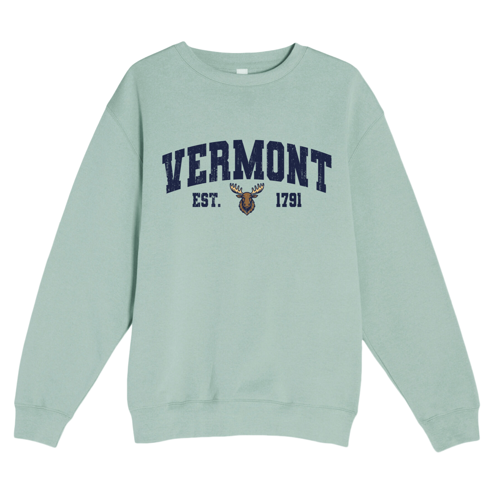 Cape Cod Clothing Company Vermont Moose Soft Fleece Crewneck Sweatshirt