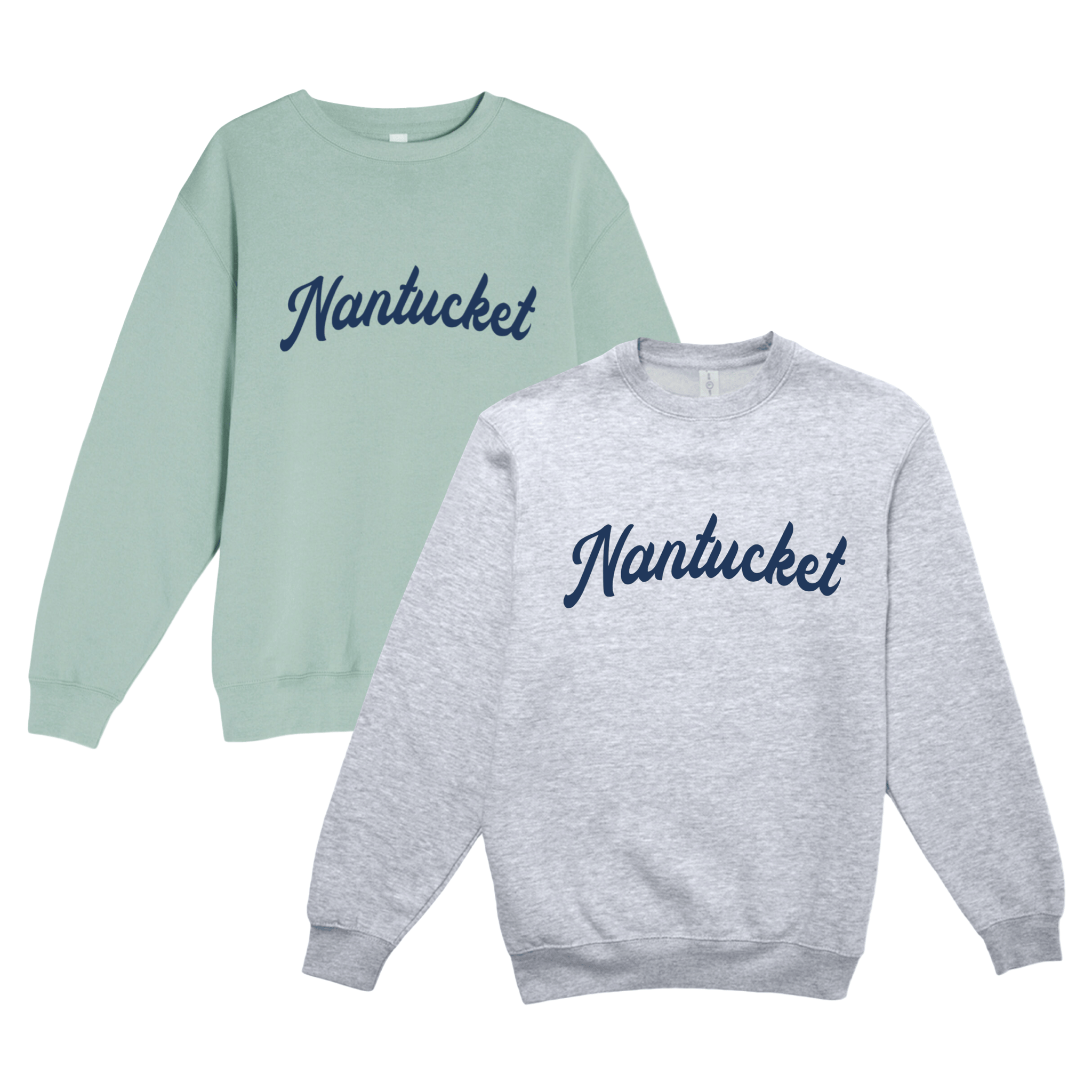 Cape Cod Clothing Company Nantucket Fancy Soft Fleece Crewneck Sweatshirt