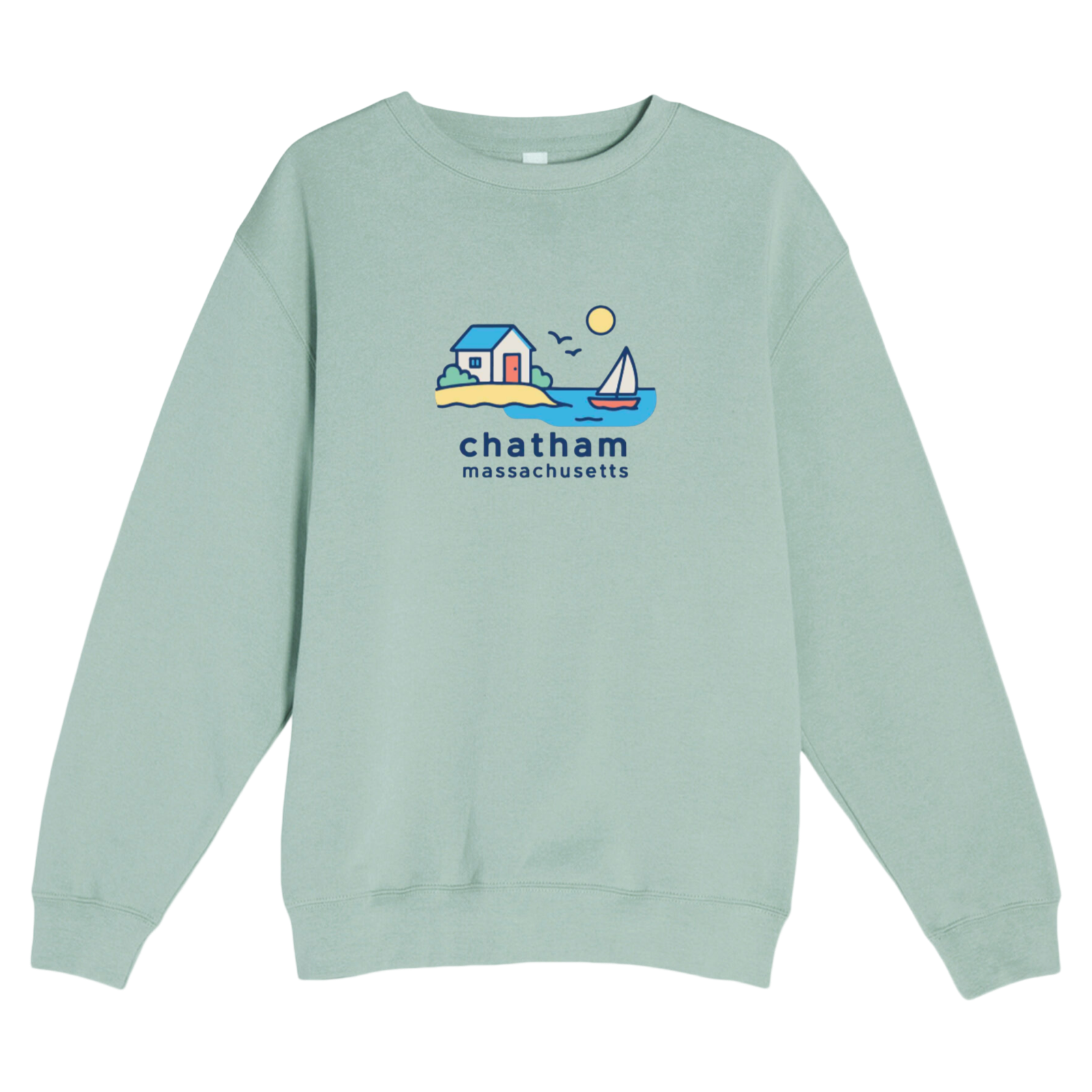 Chatham Beach House Soft Fleece Crewneck Sweatshirt