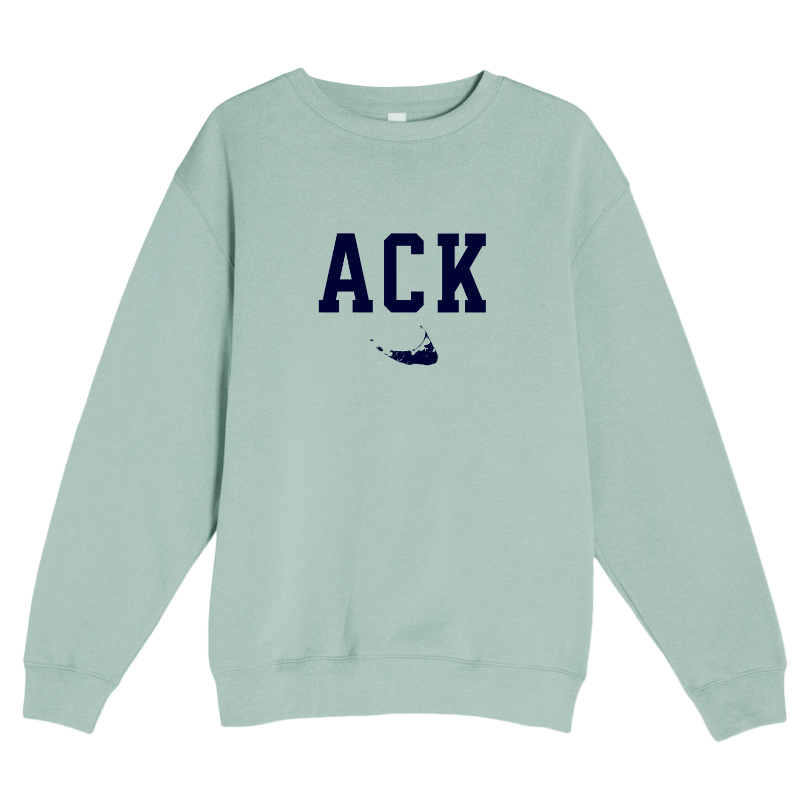 Cape Cod Clothing Company Nantucket ACK Soft Fleece Crewneck Sweatshirt