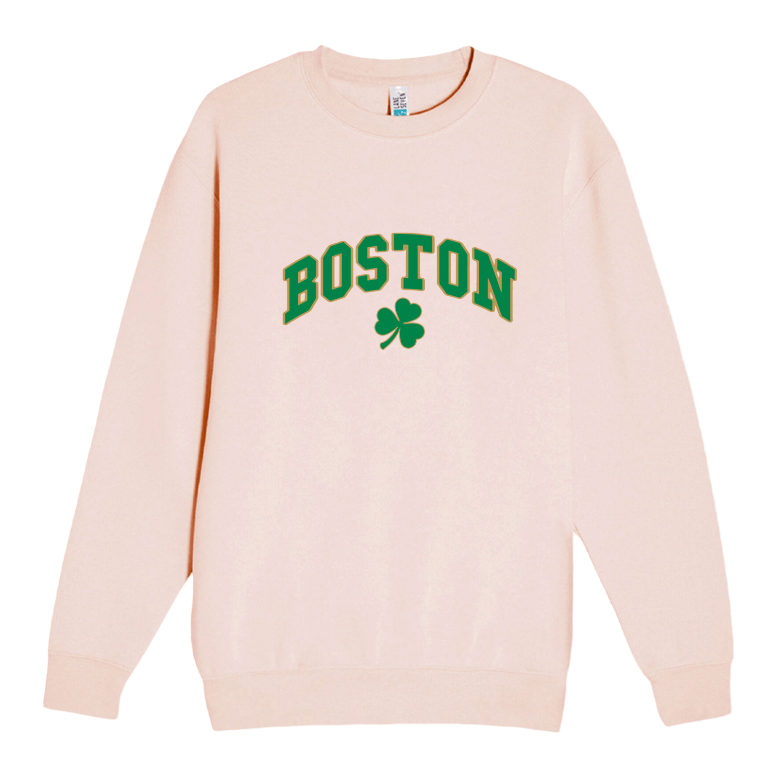 Cape Cod Clothing Company Boston Vintage Shamrock Soft Fleece Crewneck Sweatshirt