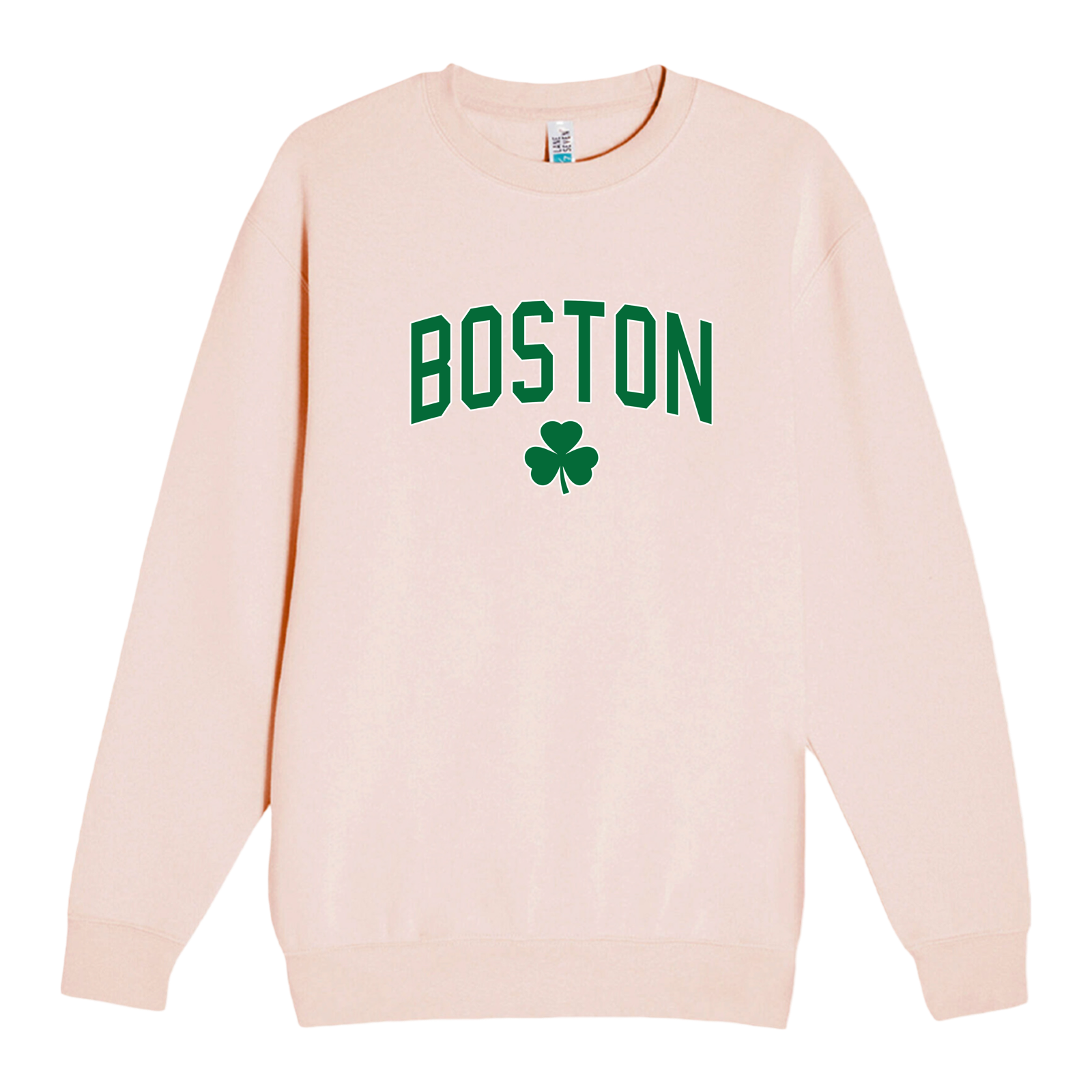 Boston Basketball Soft Fleece Crewneck Sweatshirt
